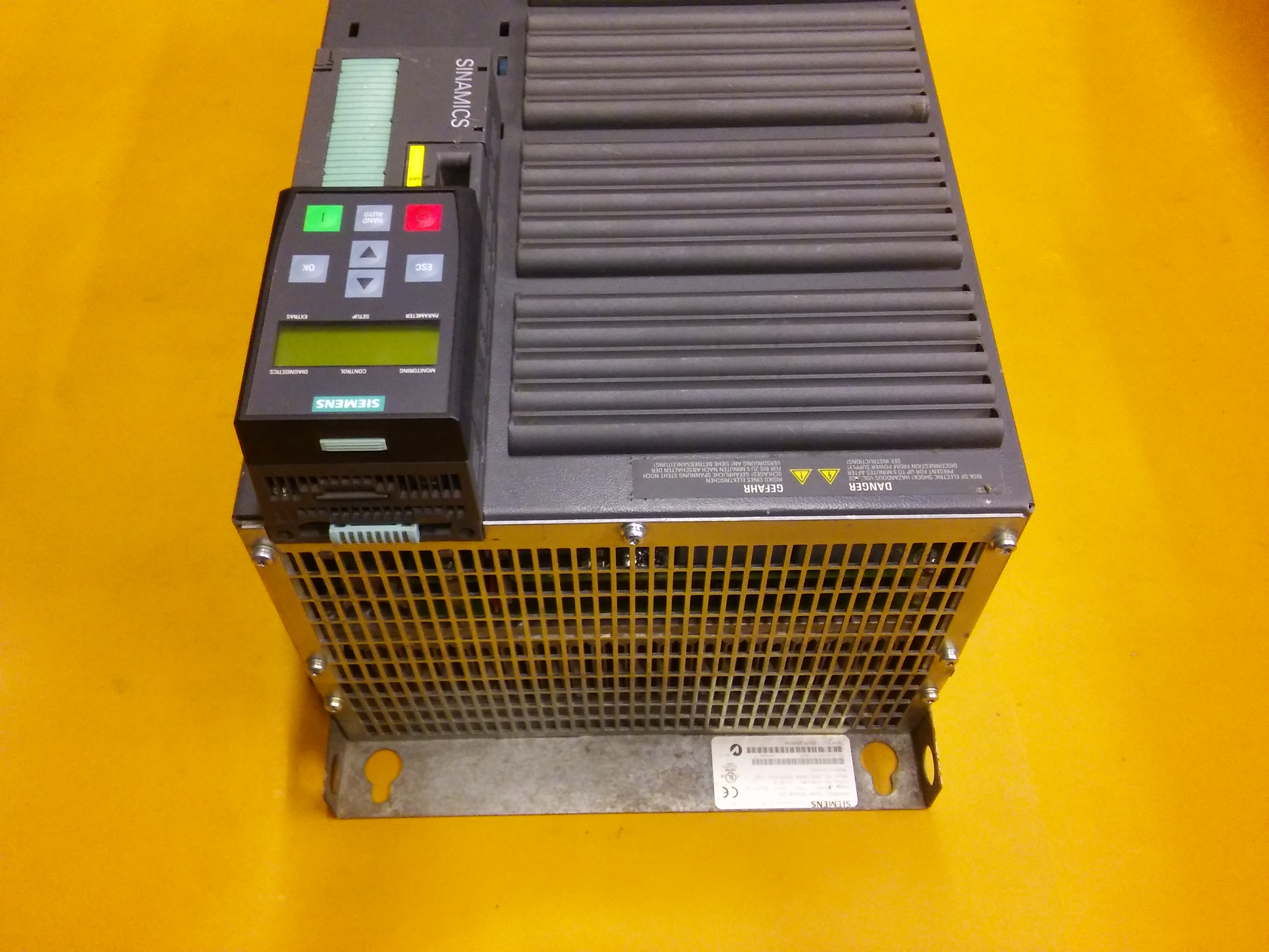 SIEMENS 6SL3225-0BE33-7AA0 SINAMICS POWER MODULE 250 MODÜL 250 45KW SÜRÜCÜ