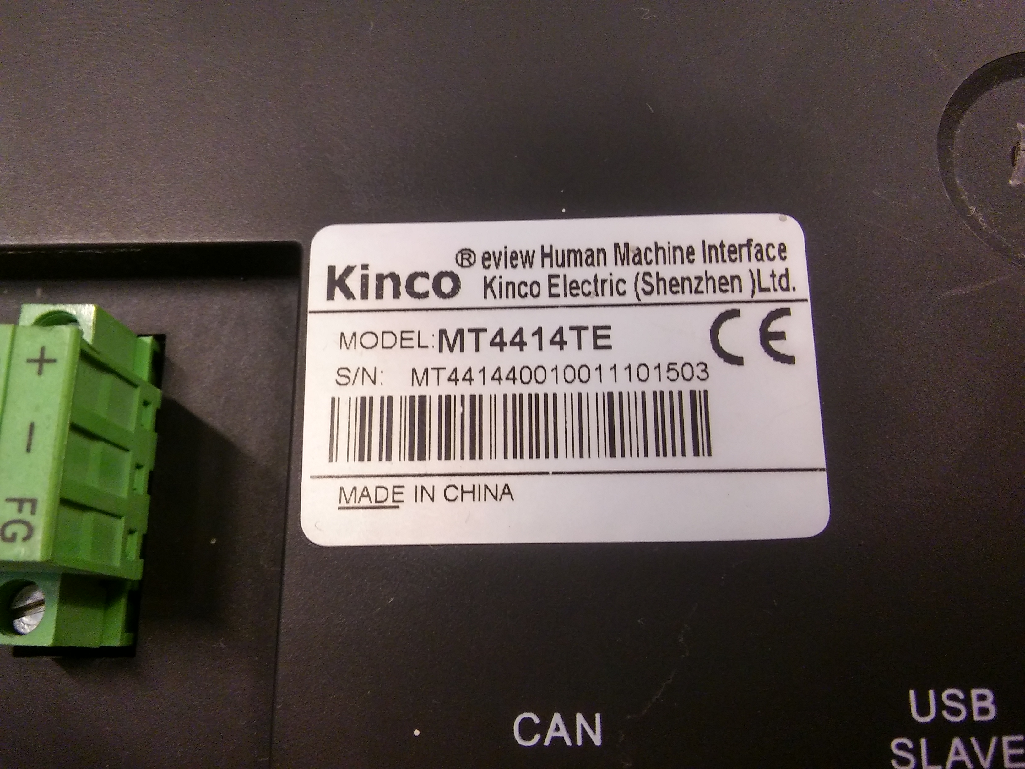 KİNCO MT4414TE USB HOST USB SLAVE COM0-COM2 ETERNETLİ 7İNC RENKLİ DOKUNMATİK PANEL