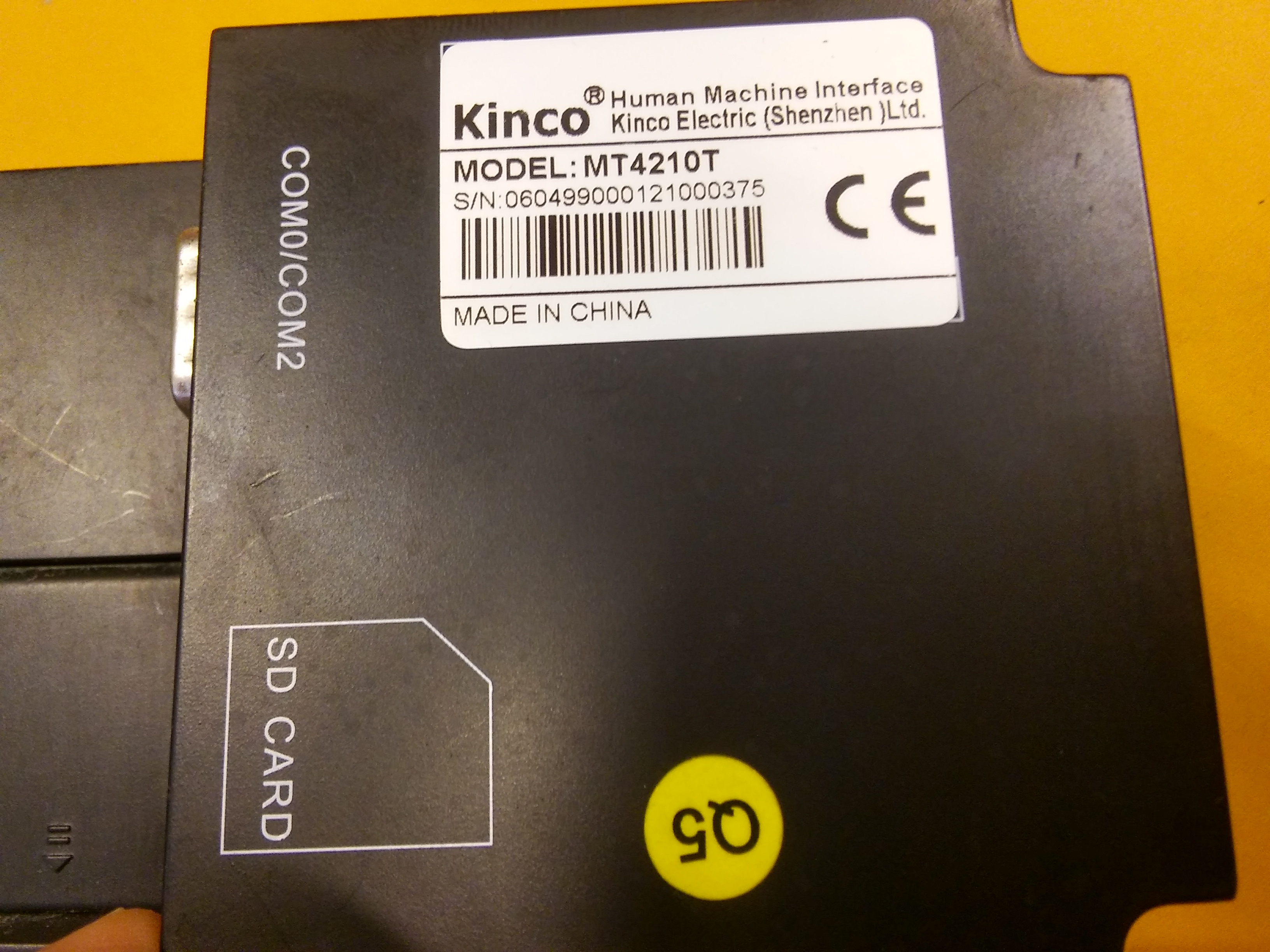 KİNCO MT4210T USB SLAVE COM0-COM2 DOKUNMATİK PANEL