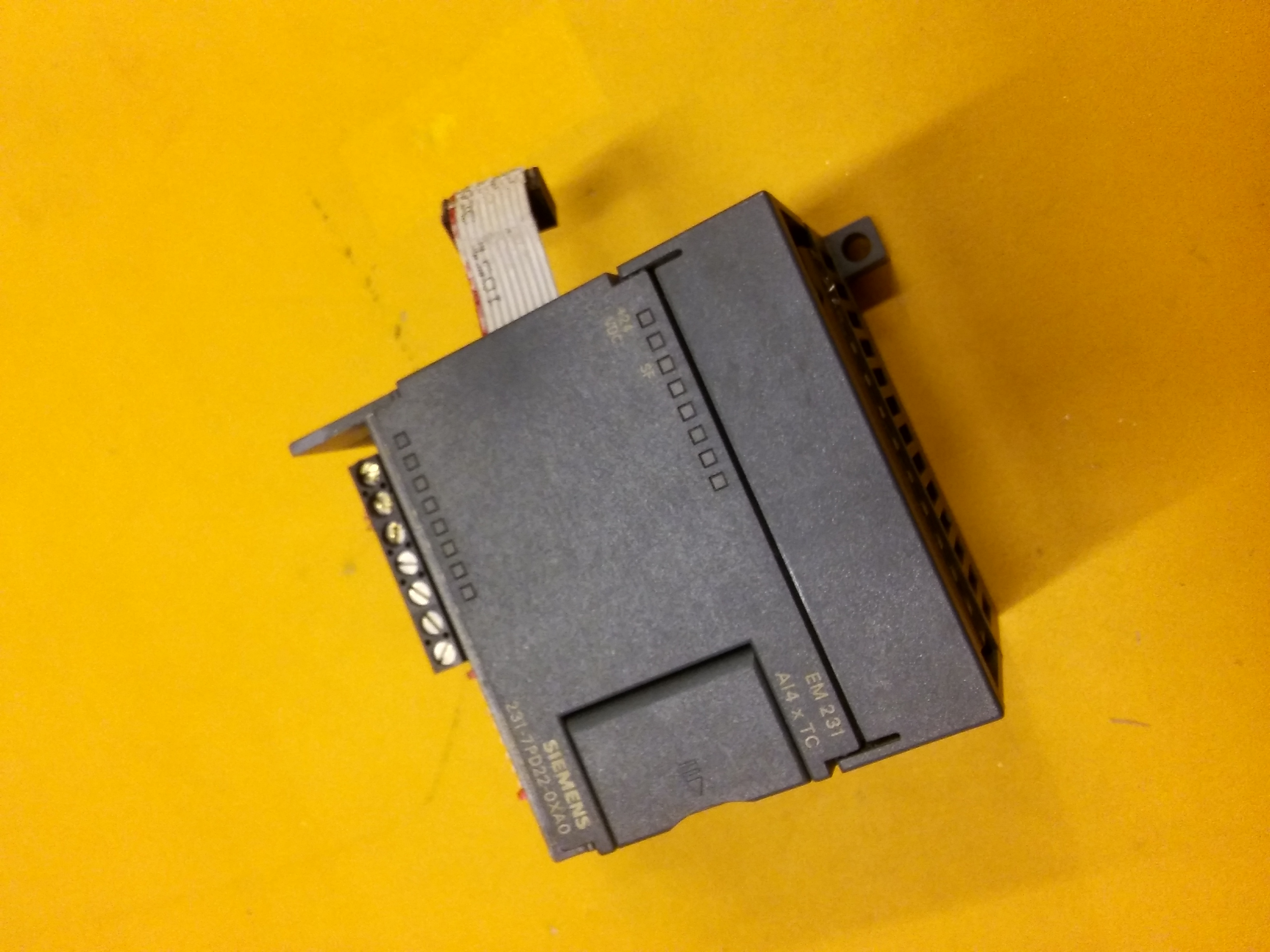 SIEMENS 6ES7 231-7PD22-0XA0 EM231 AI4 X TC PLC EK MODÜL