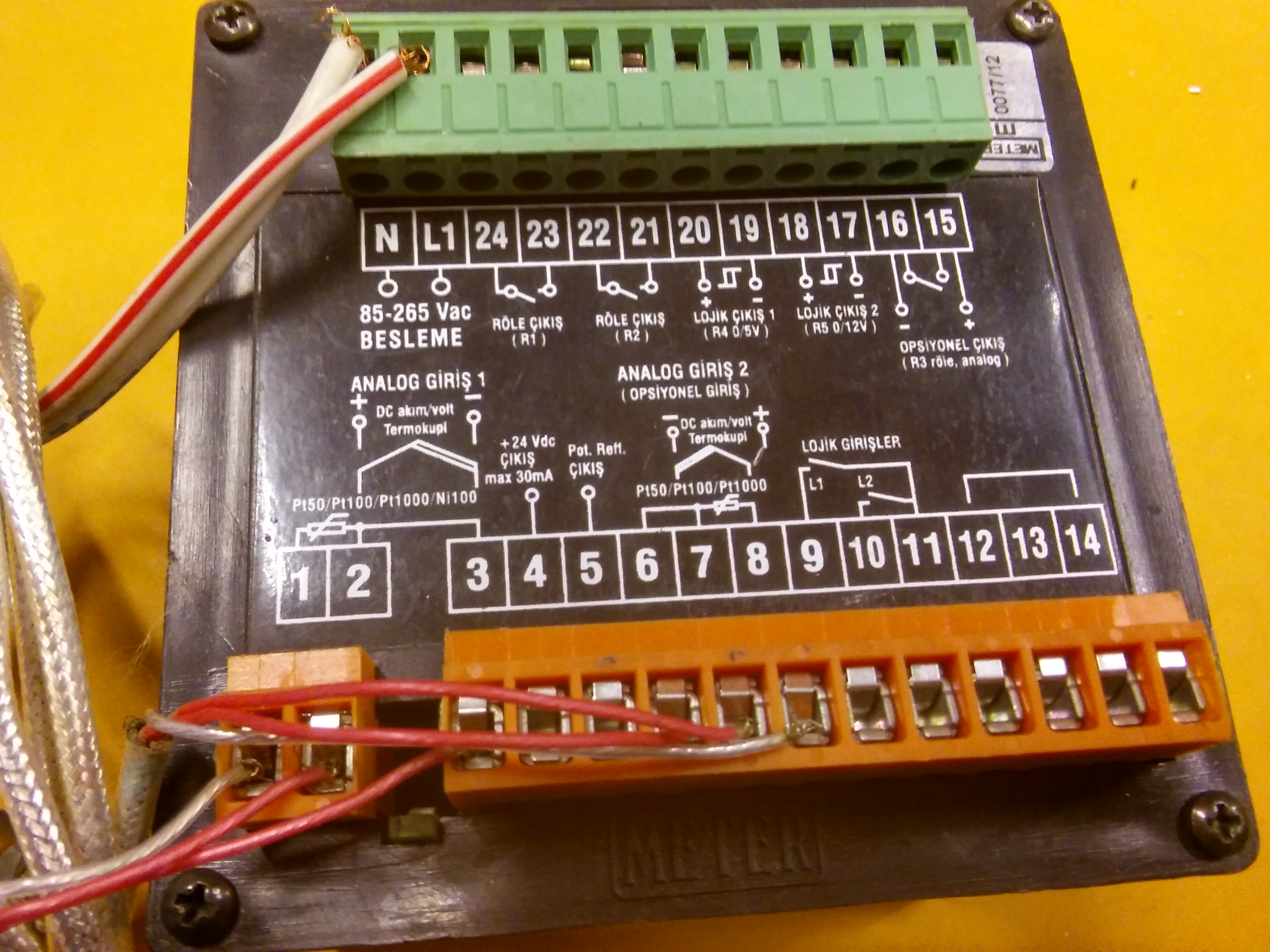 METER EVO 04 EVO04 ELEKTRONİK PROSES KONTROL CİHAZI