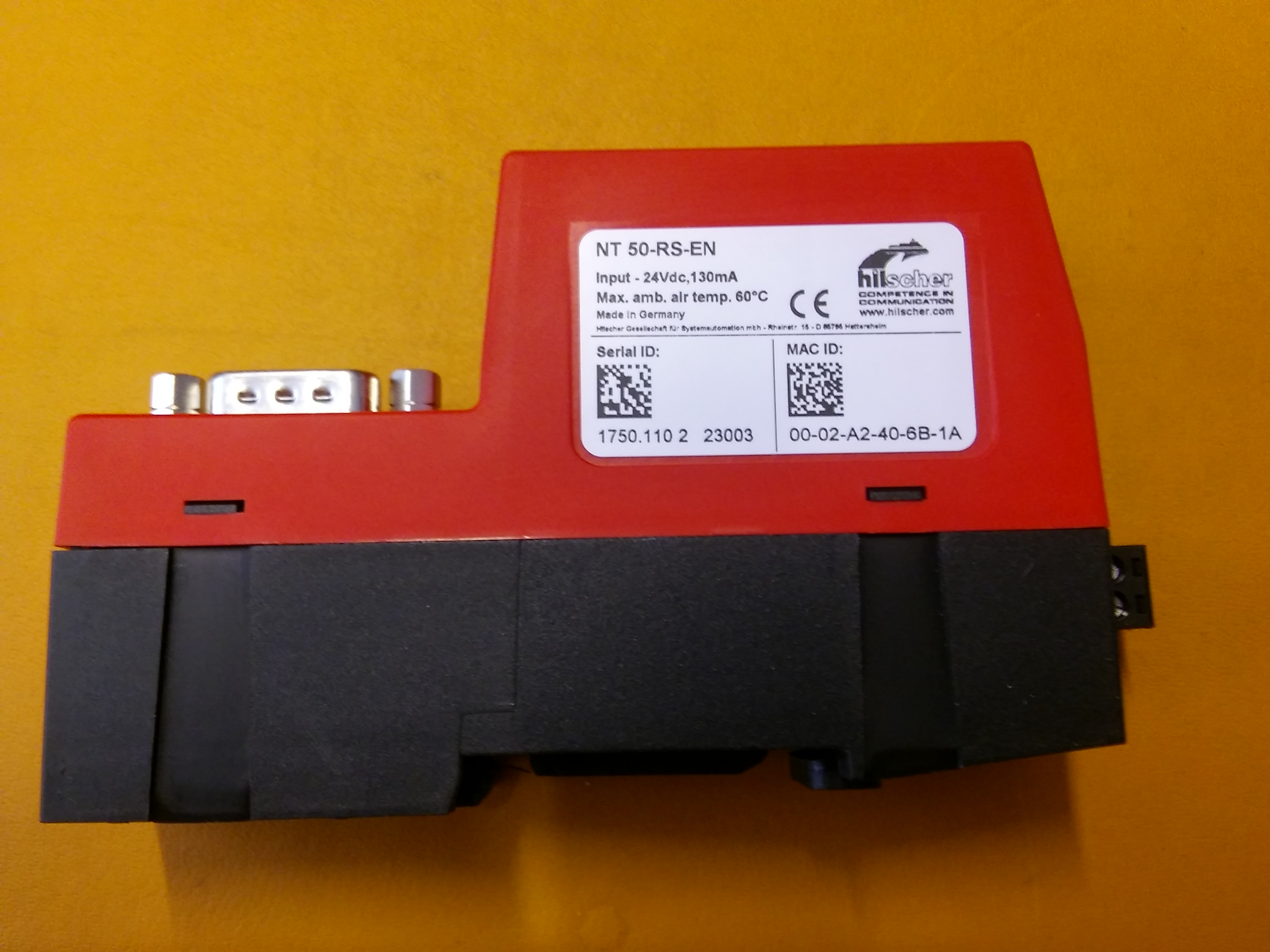 HİLSCHER NT 50-RS-EN AĞ GEÇİDİ PROTOKOLÜ DÖNÜŞTÜRÜCÜ