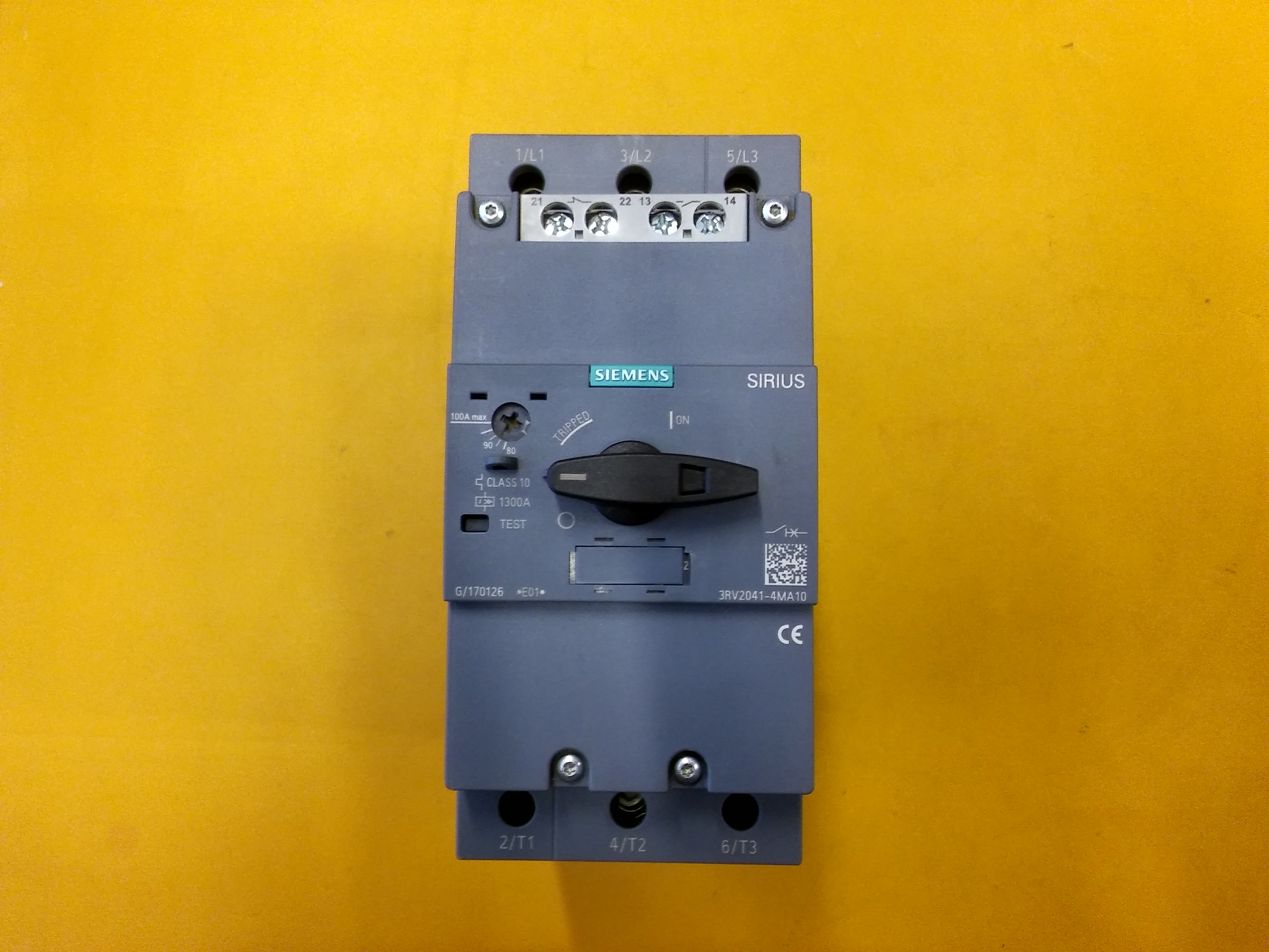 SIEMENS 3RV2041-4MA10 80-100A  SIRIUS MOTOR KORUMA ŞALTERİ