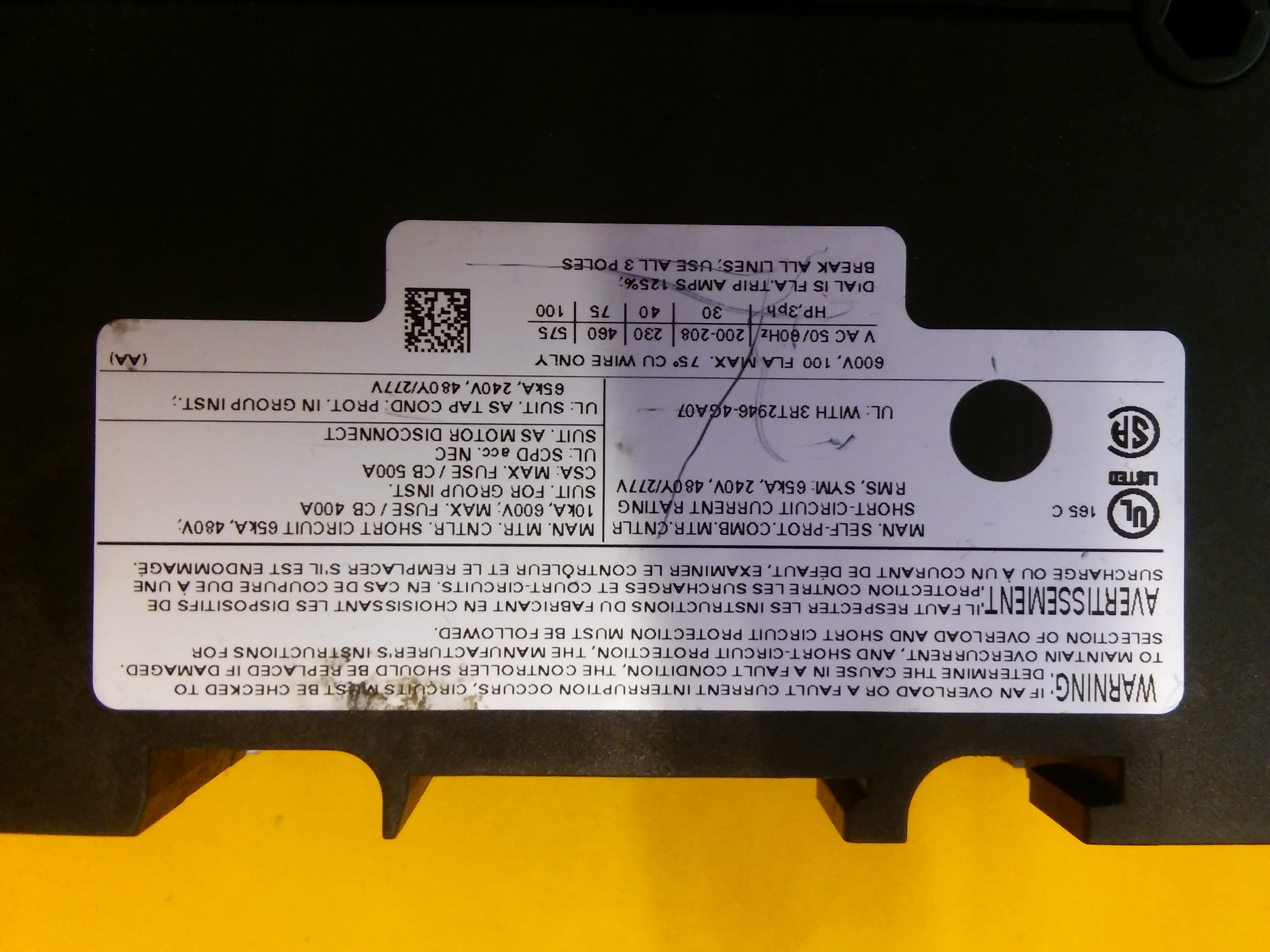 SIEMENS 3RV2041-4MA10 80-100A  SIRIUS MOTOR KORUMA ŞALTERİ