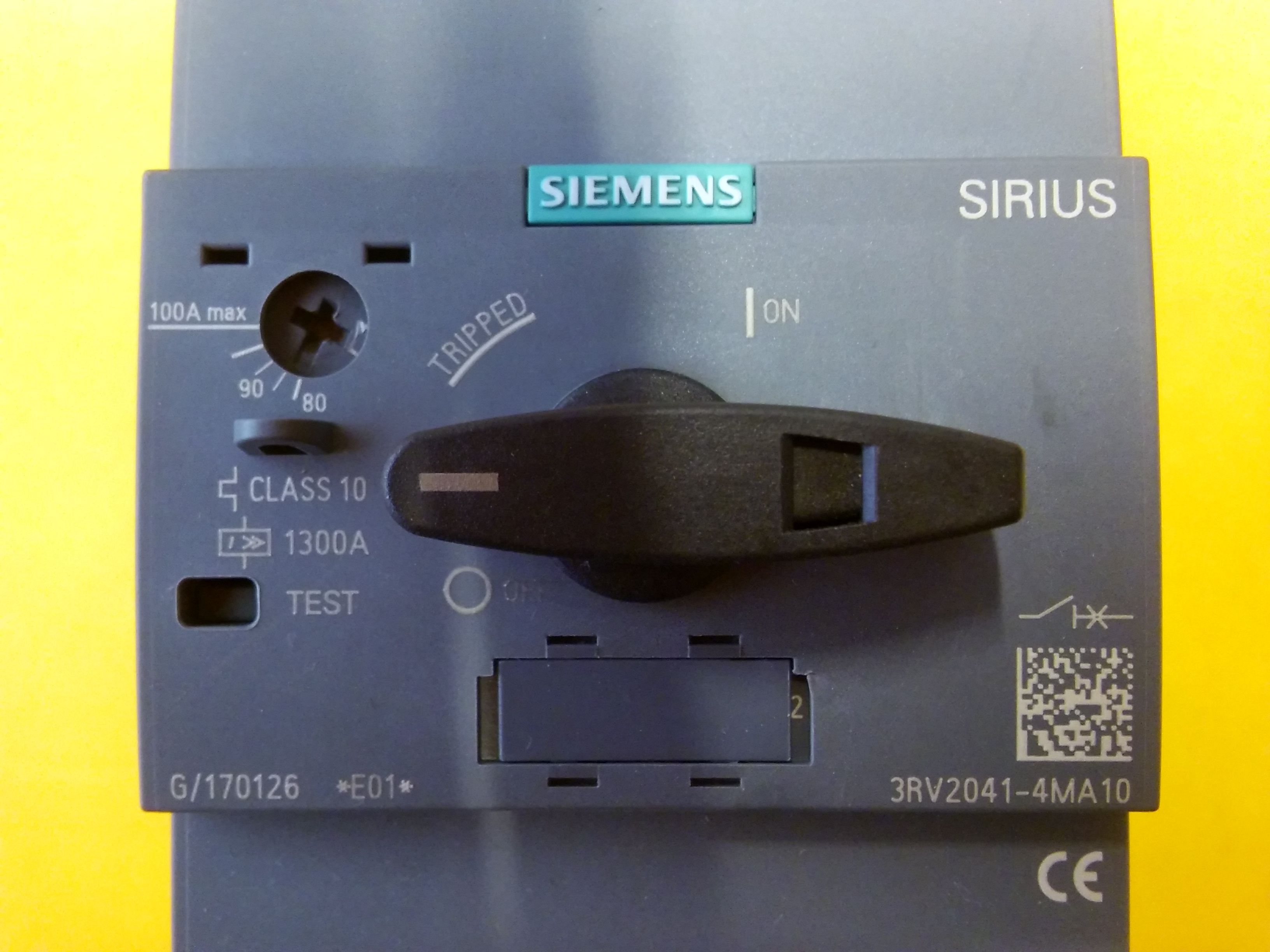 SIEMENS 3RV2041-4MA10 80-100A  SIRIUS MOTOR KORUMA ŞALTERİ