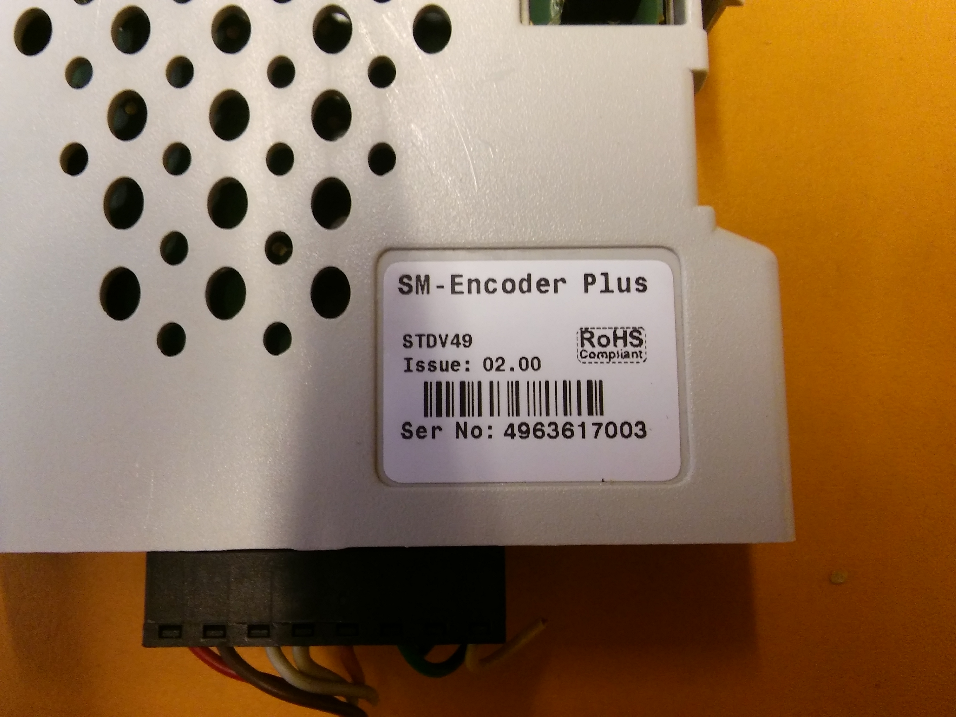 EMERSON SM-ENCODER PLUS STDV49 OPSİYON MODÜLÜ SÜRÜCÜ MODÜLÜ