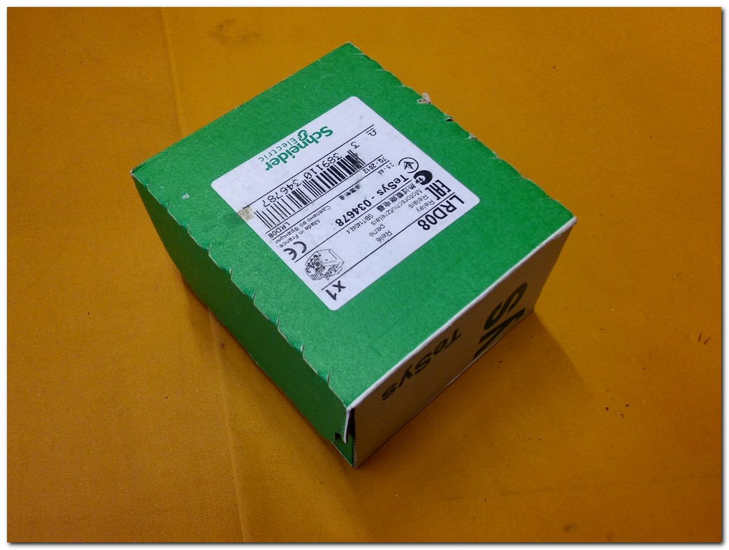 SCHNEİDER LRD08 SIFIR KUTULU 2,5-4A TERMİK RÖLE