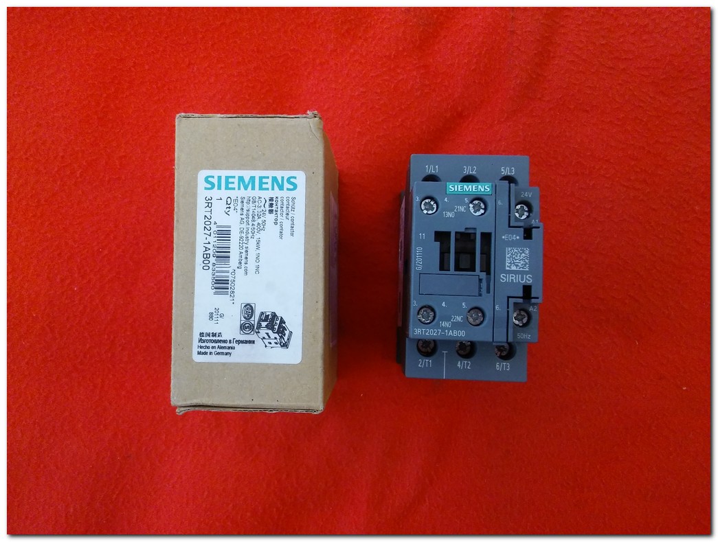 SIEMENS 3RT2027-1AB00 SIRIUS 15KW SIFIR KUTULU KONTAKTÖR