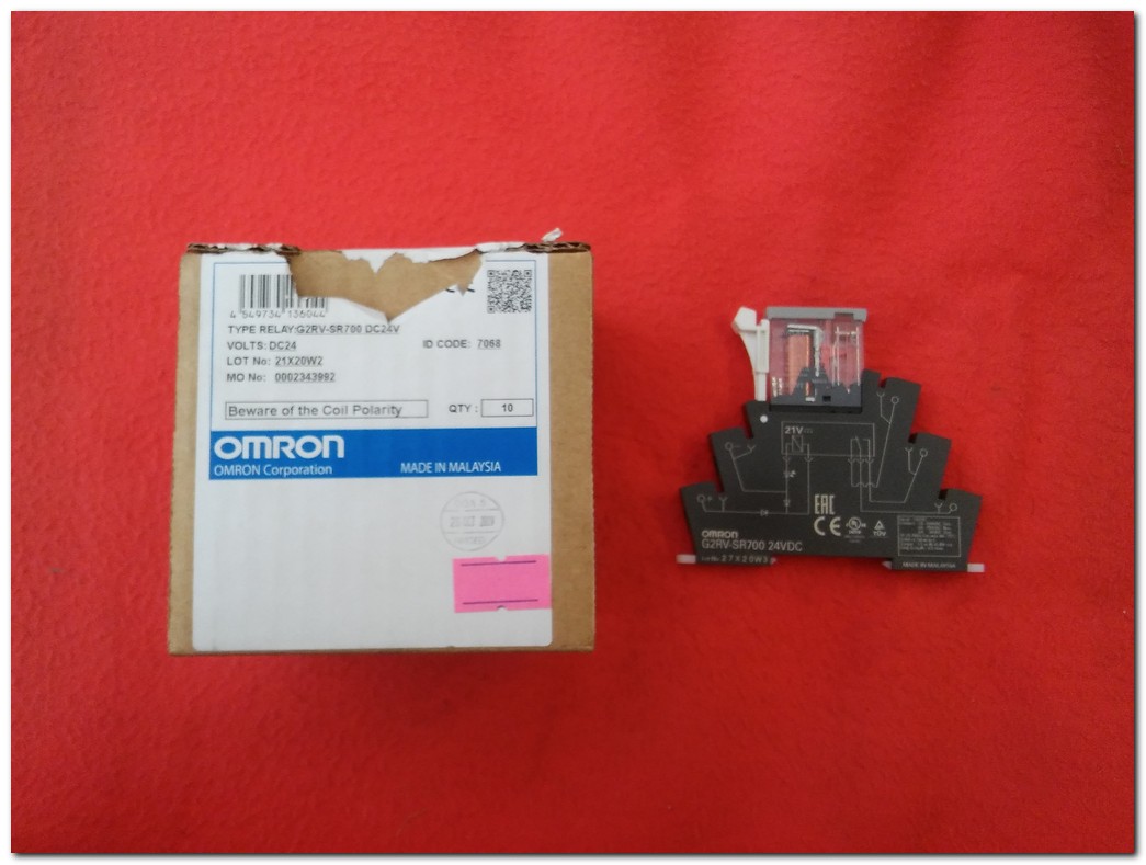 OMRON G2RV-SR700 24VDC G2RV-1-S-G 21VDC SIFIR KUTULU SLİM RÖLE VE SÖKETİ