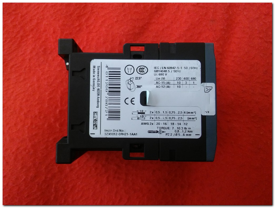 SİEMENS 3RH2122-1BB40 SIRIUS YARDIMCI KONTAKTÖR