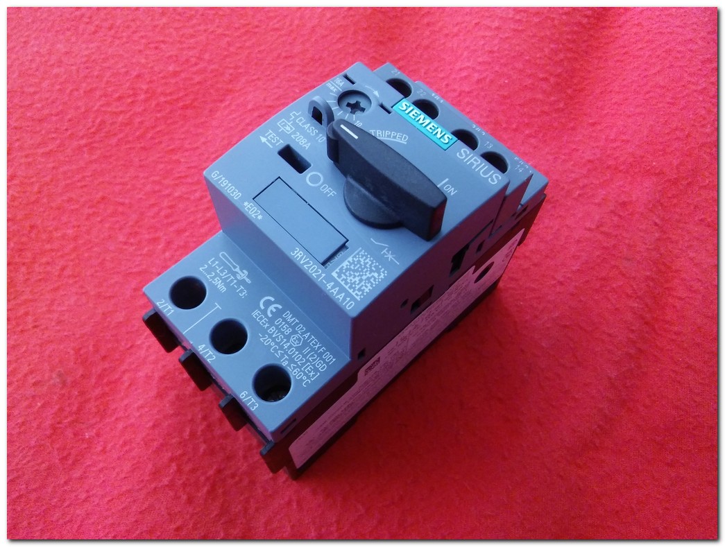 SİEMENS 3RV2021-4AA10 3RV2021 4 AA10 3RV20214AA10 10-16A MOTOR KORUMA ŞALTERİ