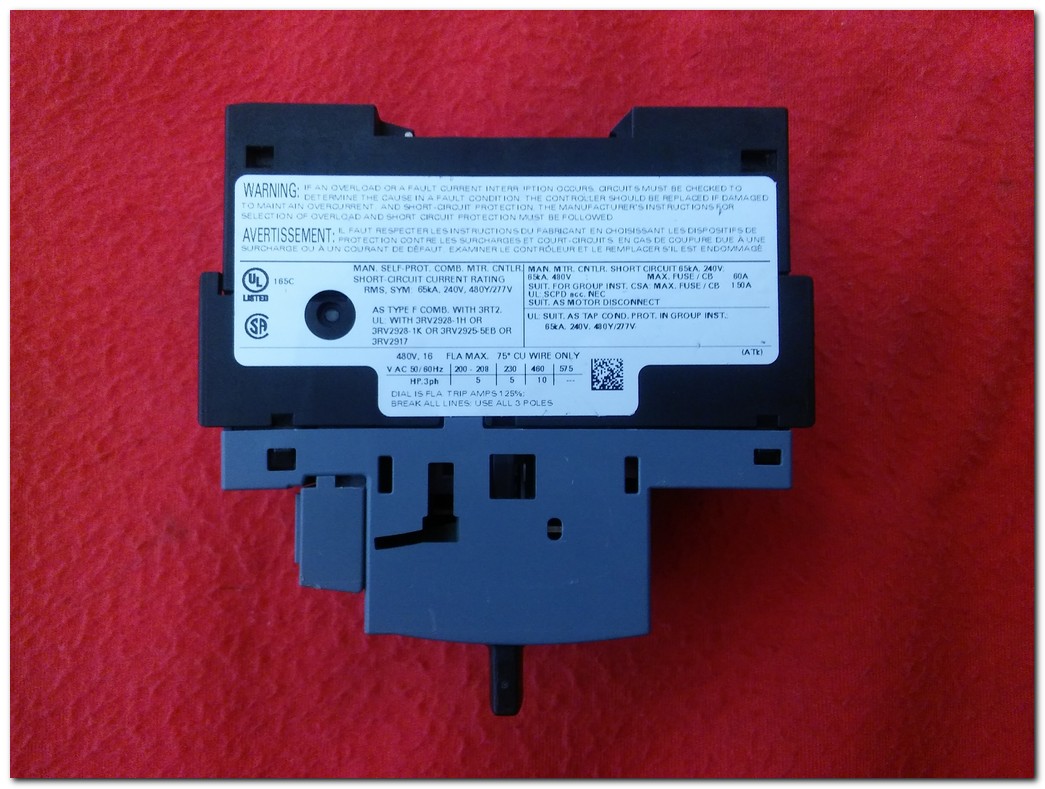 SİEMENS 3RV2021-4AA10 3RV2021 4 AA10 3RV20214AA10 10-16A MOTOR KORUMA ŞALTERİ