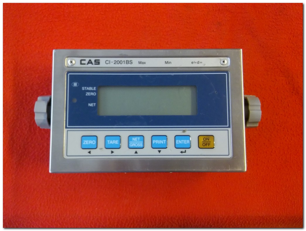 CAS CI-2001BS PASLANMAZ ÇELİK TARTI GÖSTERGESİ
