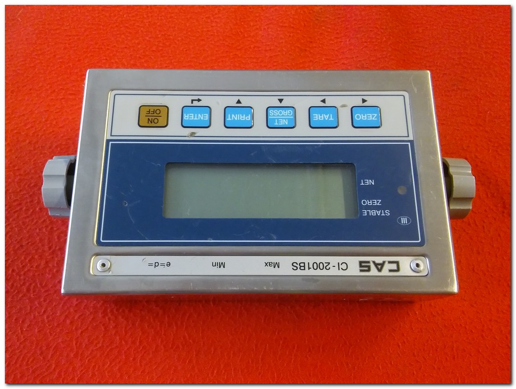CAS CI-2001BS PASLANMAZ ÇELİK TARTI GÖSTERGESİ