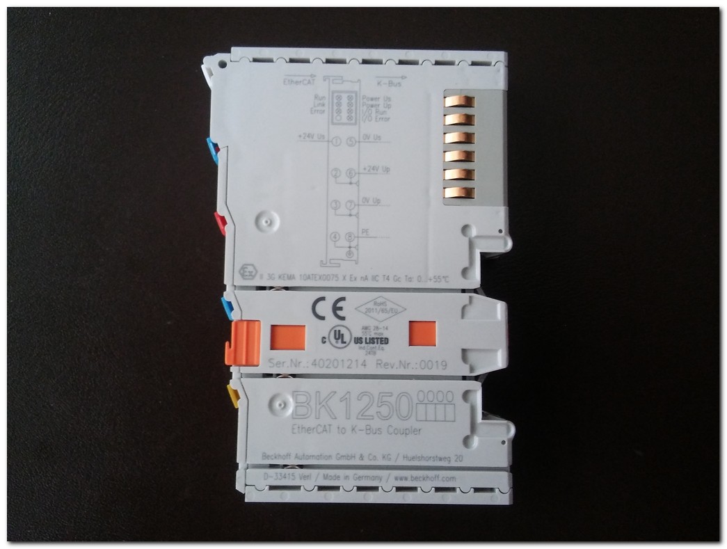 BECKHOFF BK1250 ETHERCAT TO K-BUS COUPLER SIFIR KUTULU PLC MODÜL