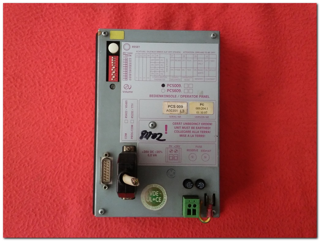 LAUER PCS 009 PCS009 TOPLİNE MİCRO OPERATÖR PANEL