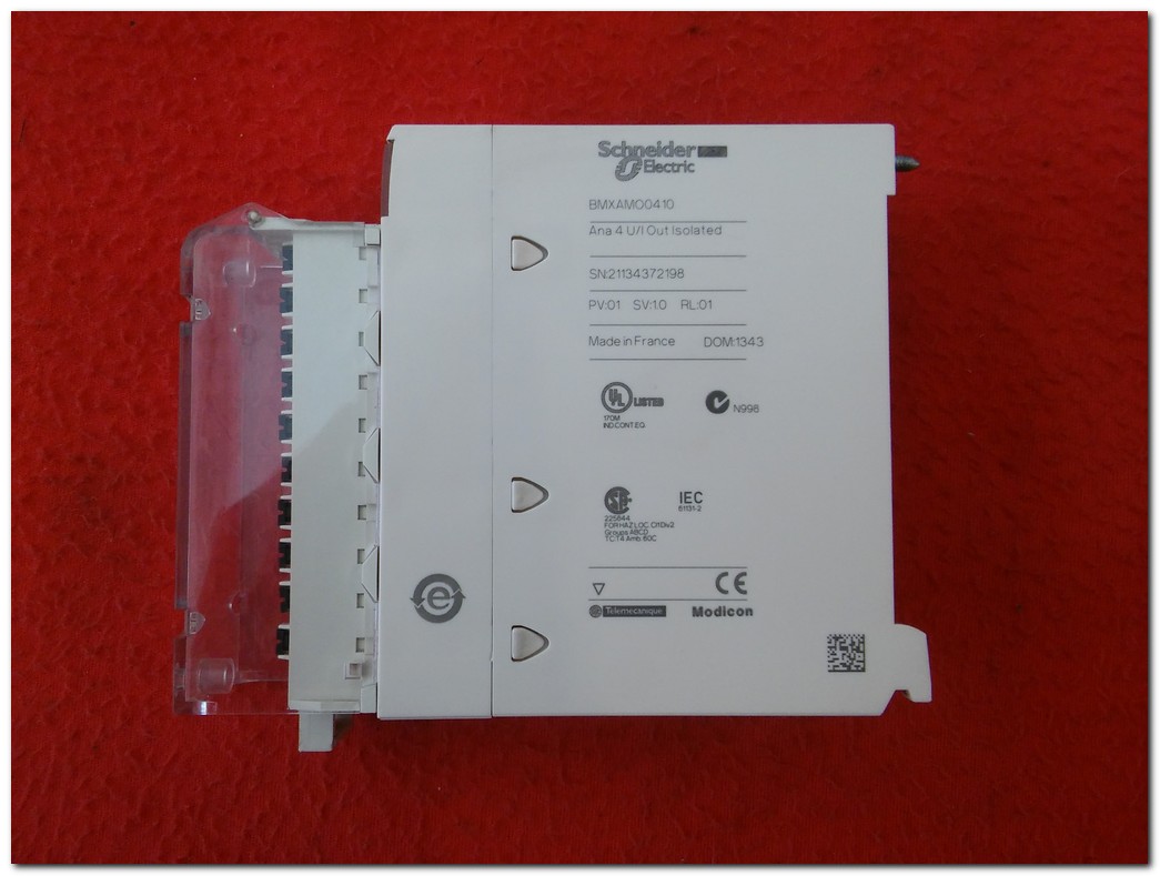 SCHNEİDER BMXAMO0410 4 ÇIKIŞ İZOLE 16 BİT ANALOG ÇIKIŞ MODÜLÜ