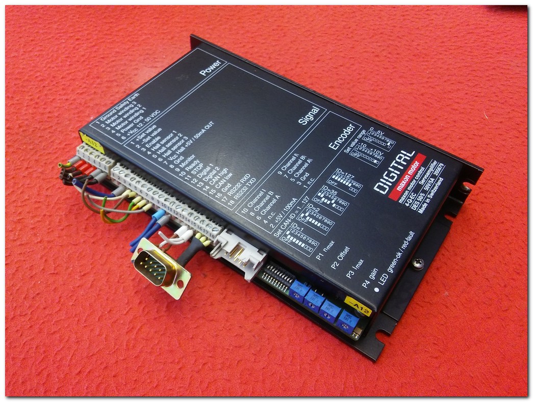 MAXON MOTOR 4-Q-EC 50V 5A SERVO AMPLİFİKATÖR