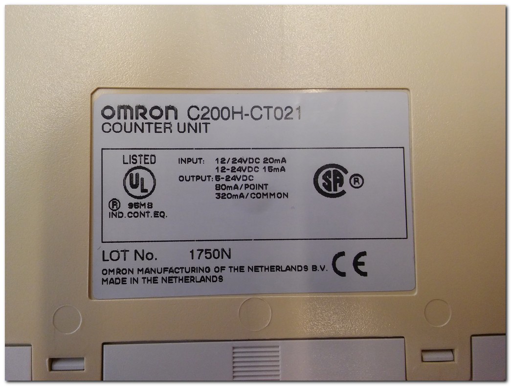 OMRON C200H-CT021 CT021 COUNTER UNIT PLC