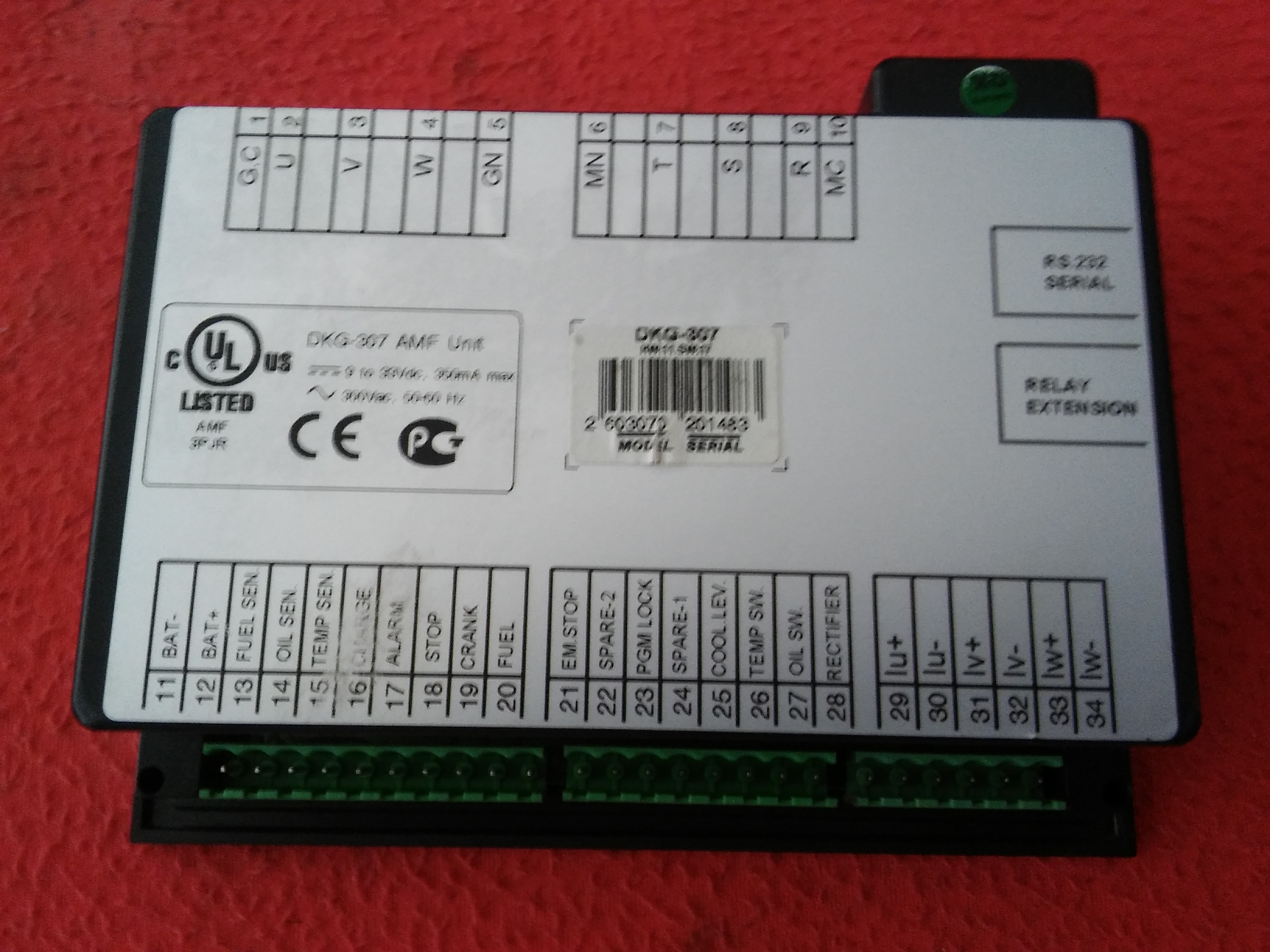 NK POWER DKG-307 NKG 307 JENERATÖR KONTROL PANELİ