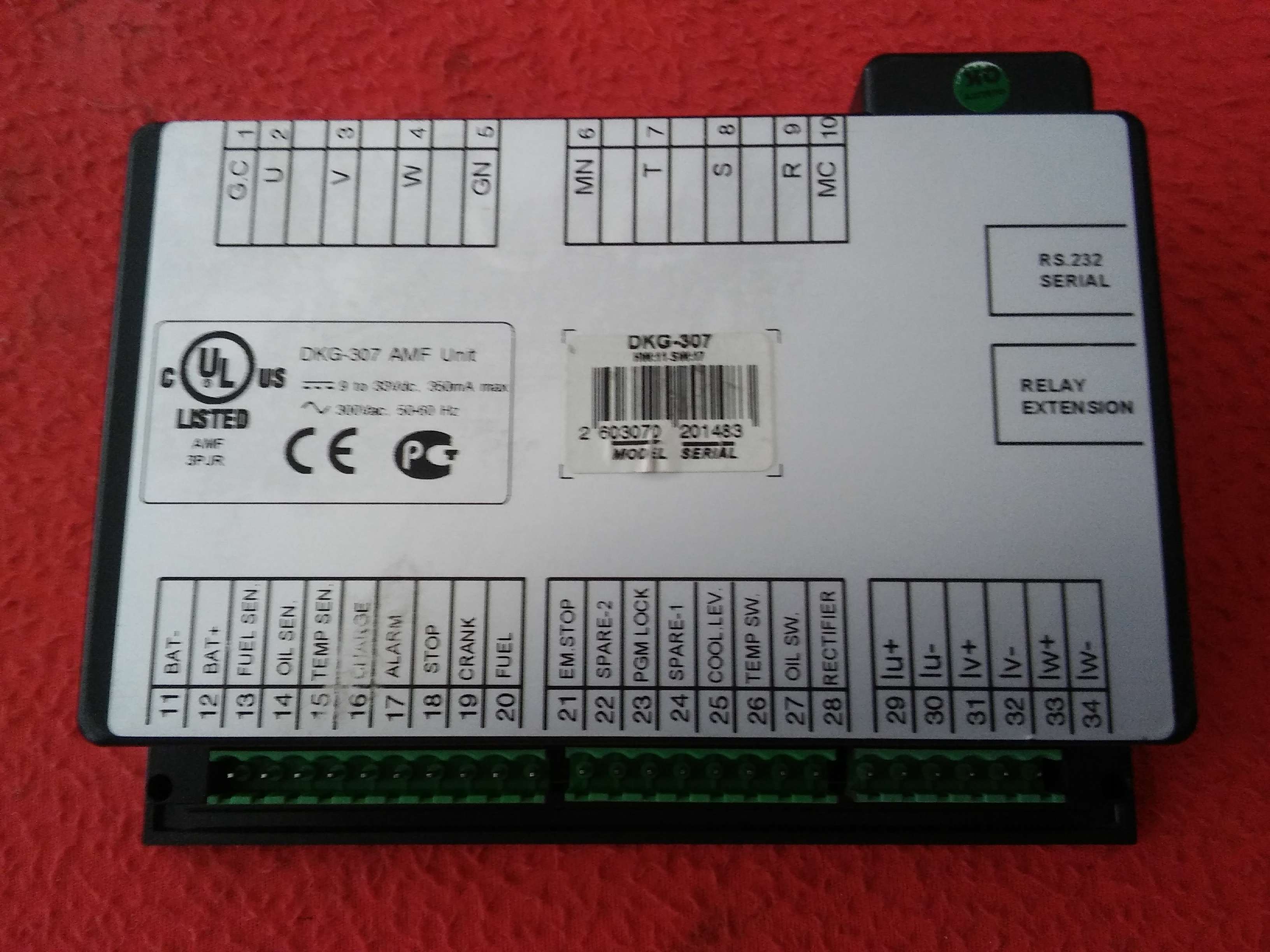 NK POWER DKG-307 NKG 307 JENERATÖR KONTROL PANELİ