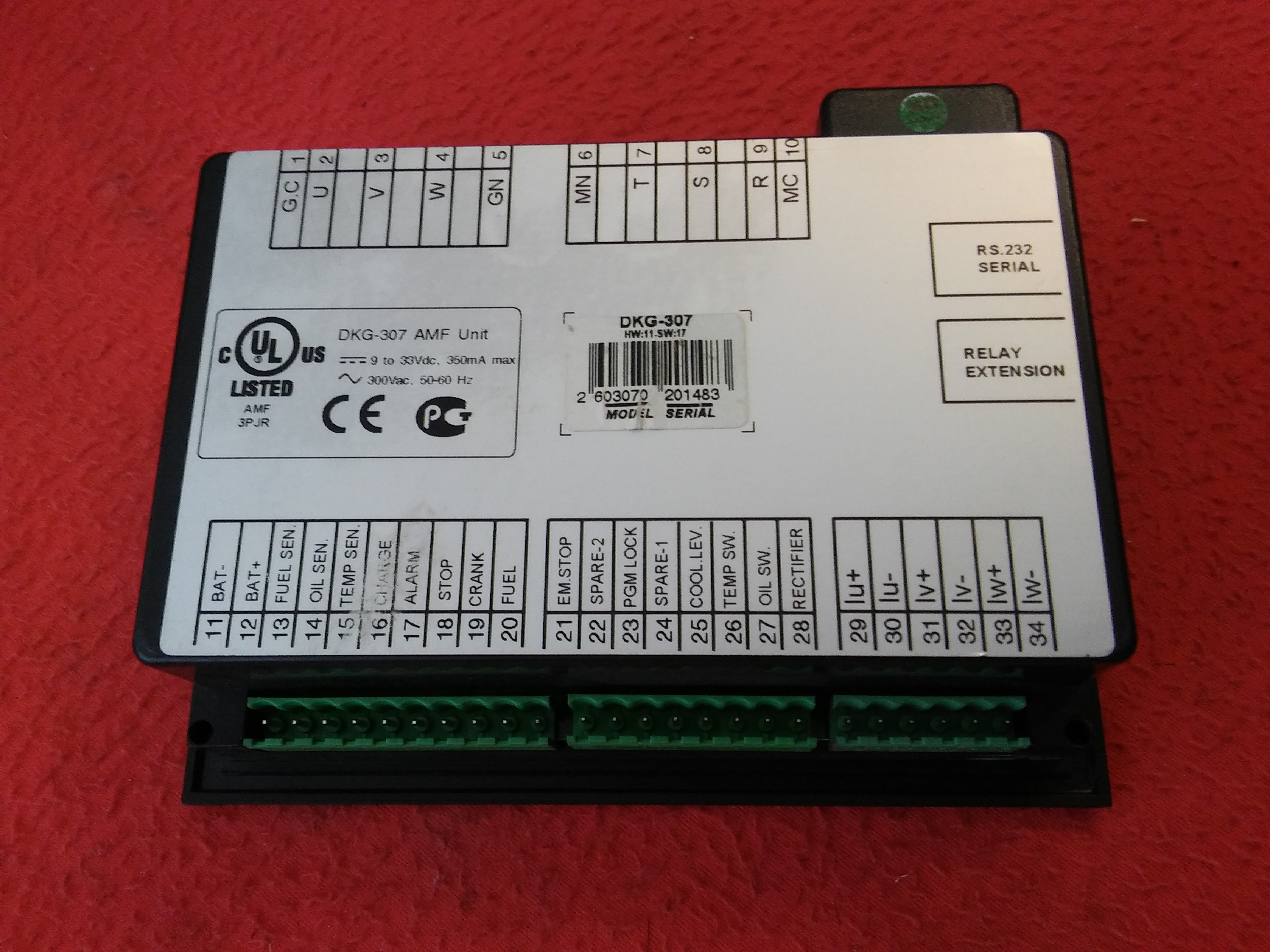 NK POWER DKG-307 NKG 307 JENERATÖR KONTROL PANELİ