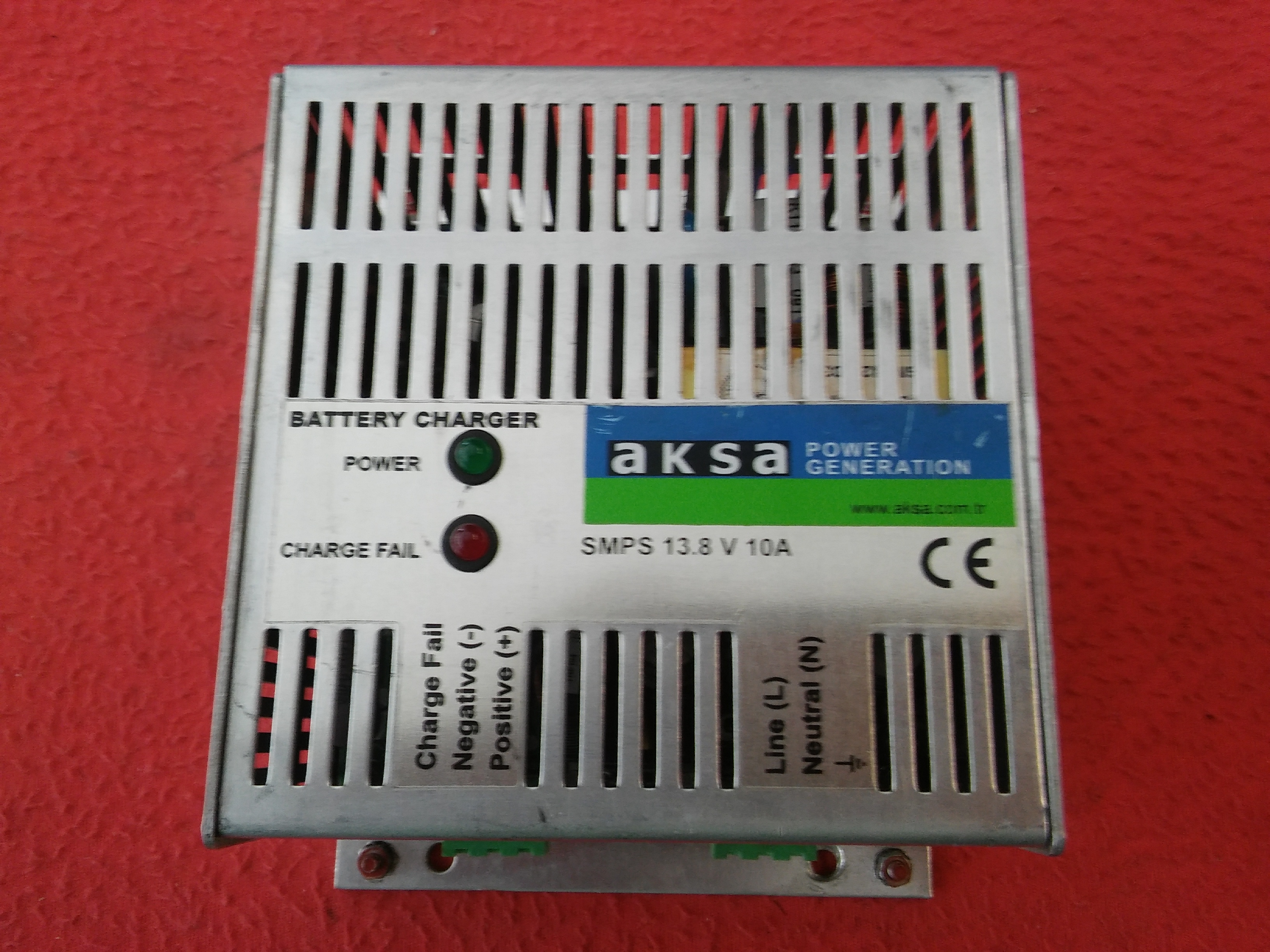 AKSA SMPS 13,8V 10A REDRESÖR AKÜ ŞARJ ÜNİTESİ 