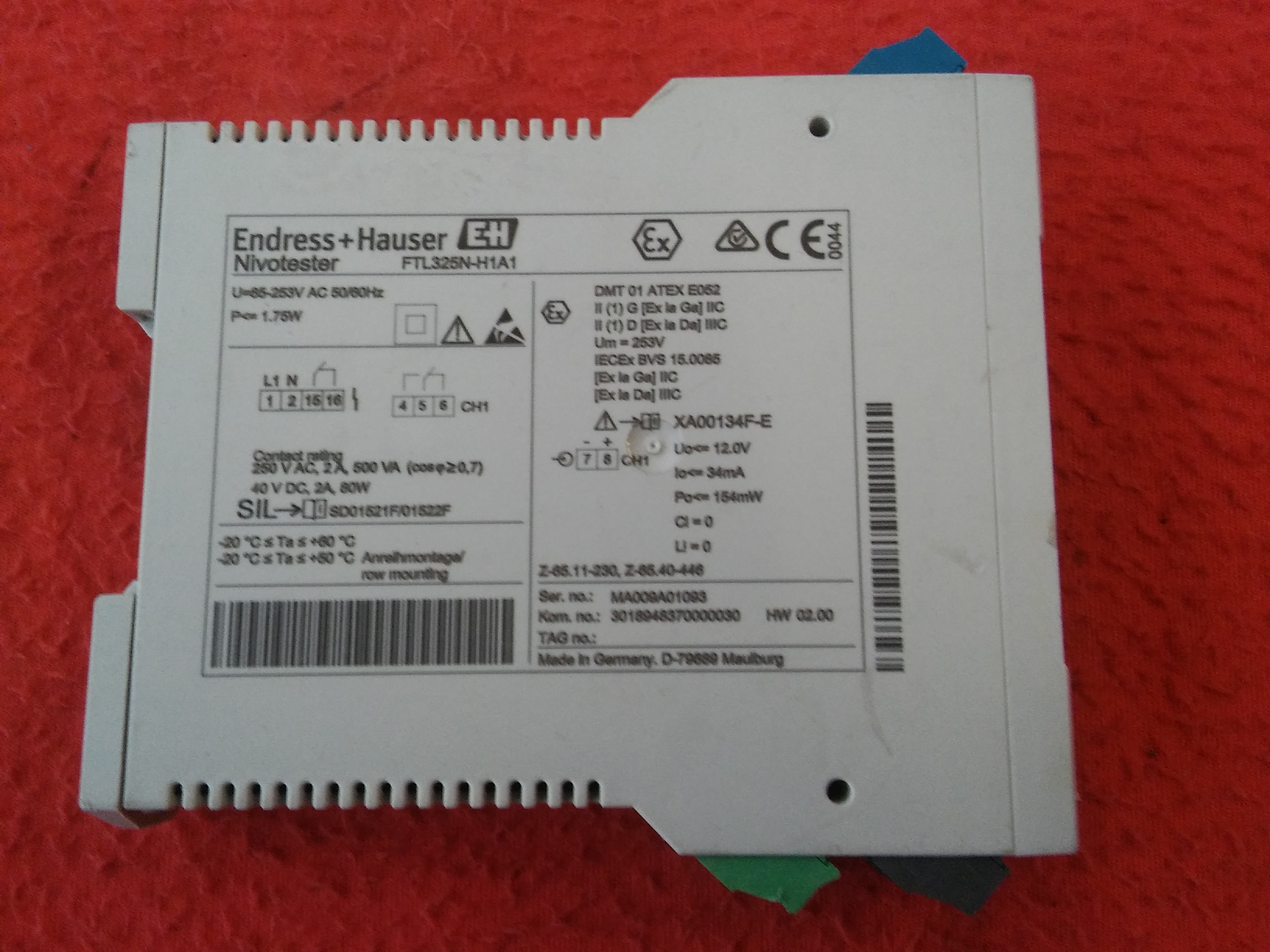ENDERSS+HAUSER FTL325N-H1A1 FTL 325N SİNYAL DÖNÜŞTÜRÜCÜ