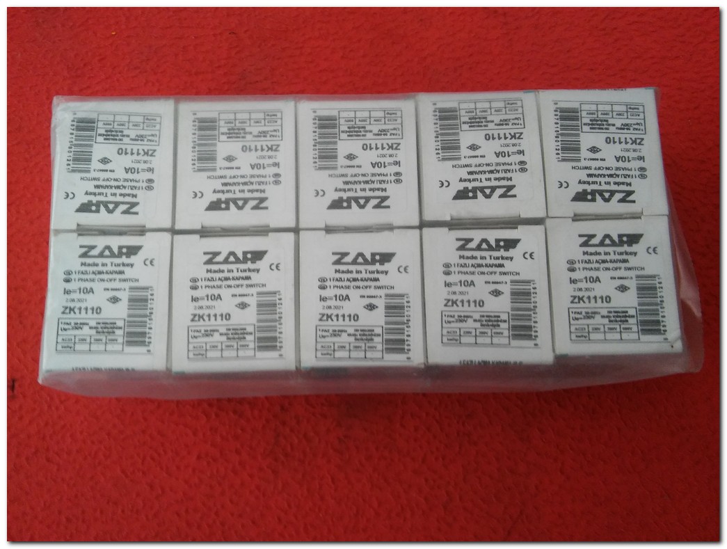 ZAFF ZK111010A 1 FAZ AÇMA KAPAMA 0-1 PAKO