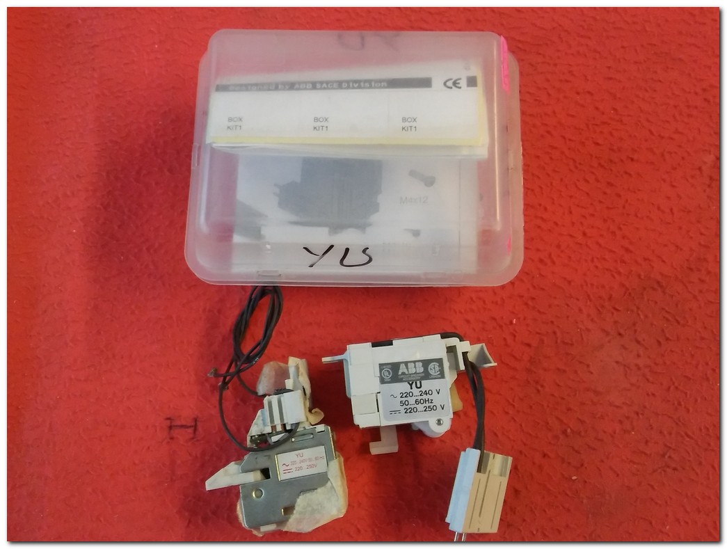 ABB 1SDA104952R1 1SDA073700R1 YU XT5 XT6 XT7 220V DÜŞÜK GERİLİM BOBİNİ