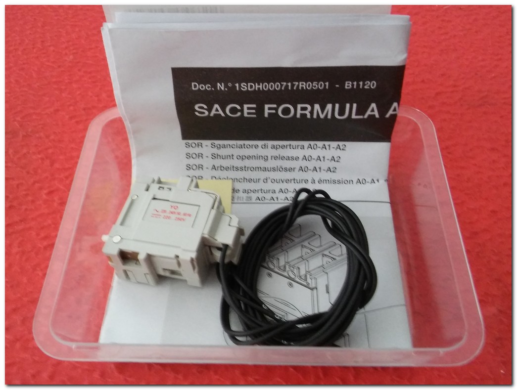 ABB 1SDA066137R1 FORMULA  A1 A2 SOR YO VE SOR  ACTIRMA BOBİNİ