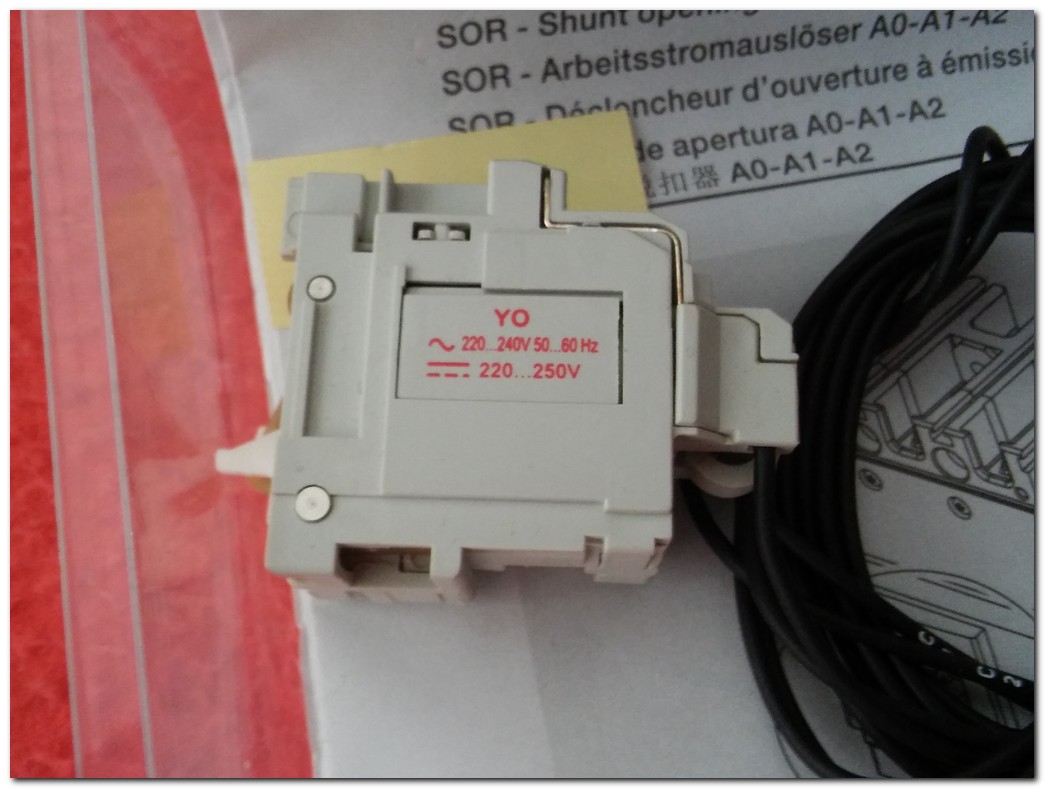 ABB 1SDA066137R1 FORMULA  A1 A2 SOR YO VE SOR  ACTIRMA BOBİNİ