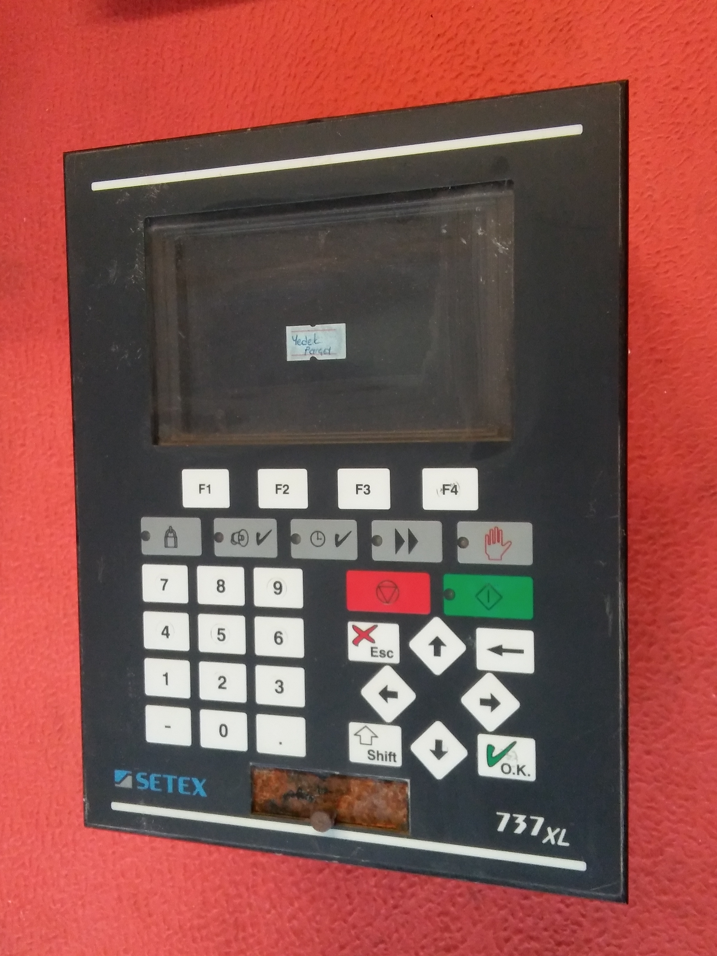 SETEX SECOM 737 XL 706 737XL PROGLANABİLİR PANEL