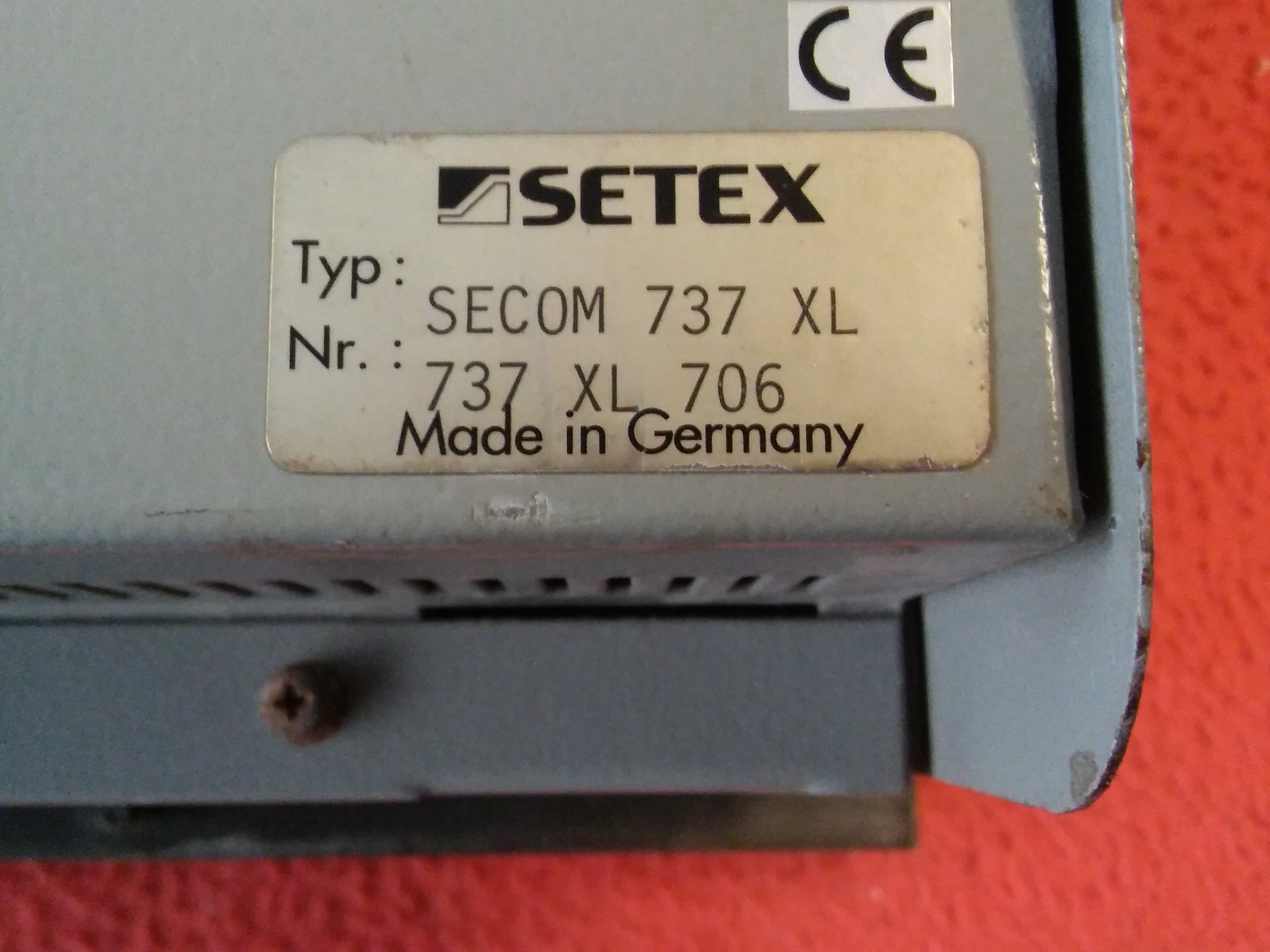 SETEX SECOM 737 XL 706 737XL PROGLANABİLİR PANEL