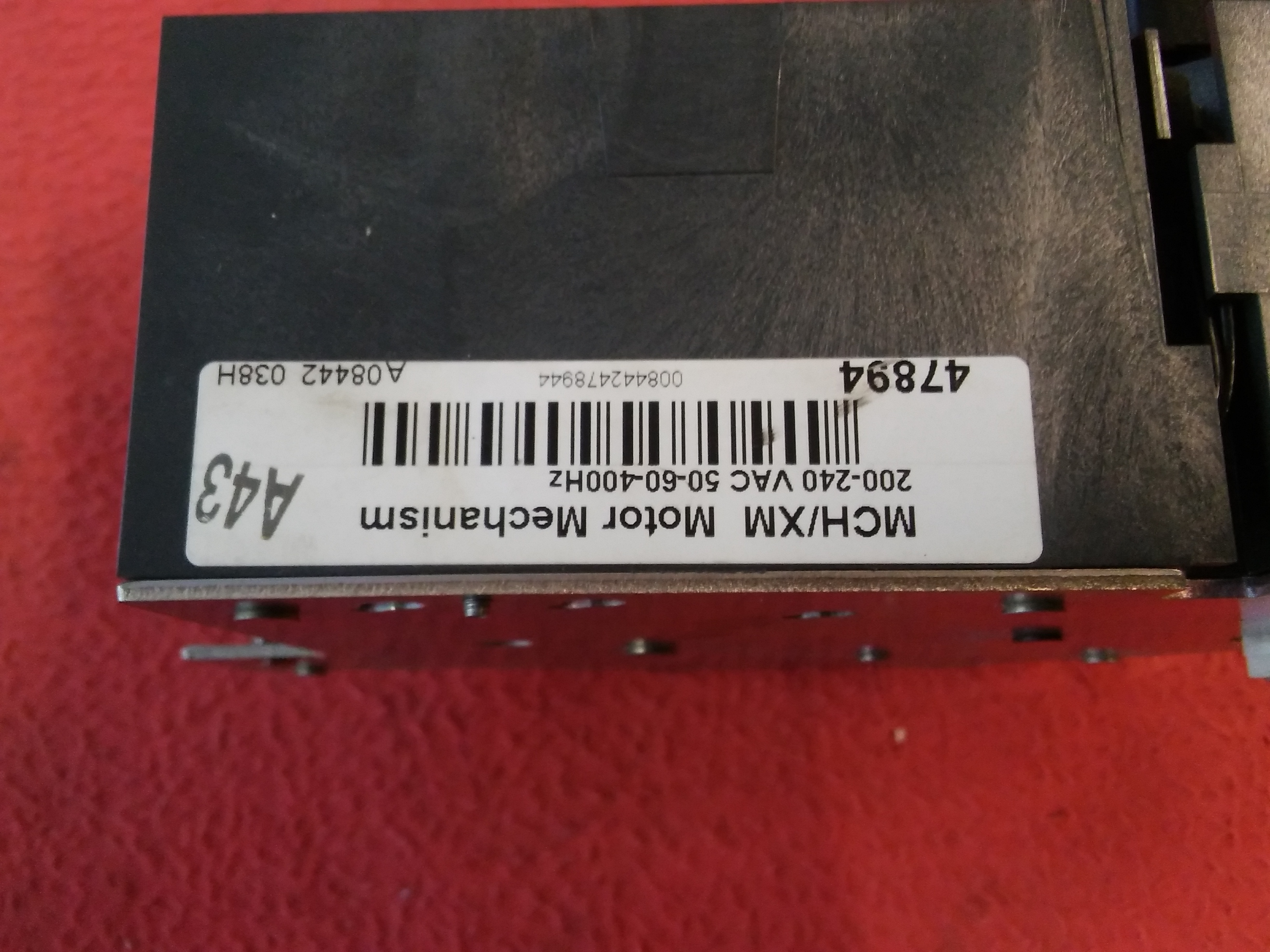 SCHNEİDER MCH/XM MCH-XM 47894 MCH XM 200-240VAC MOTOR MAKANİZMASI