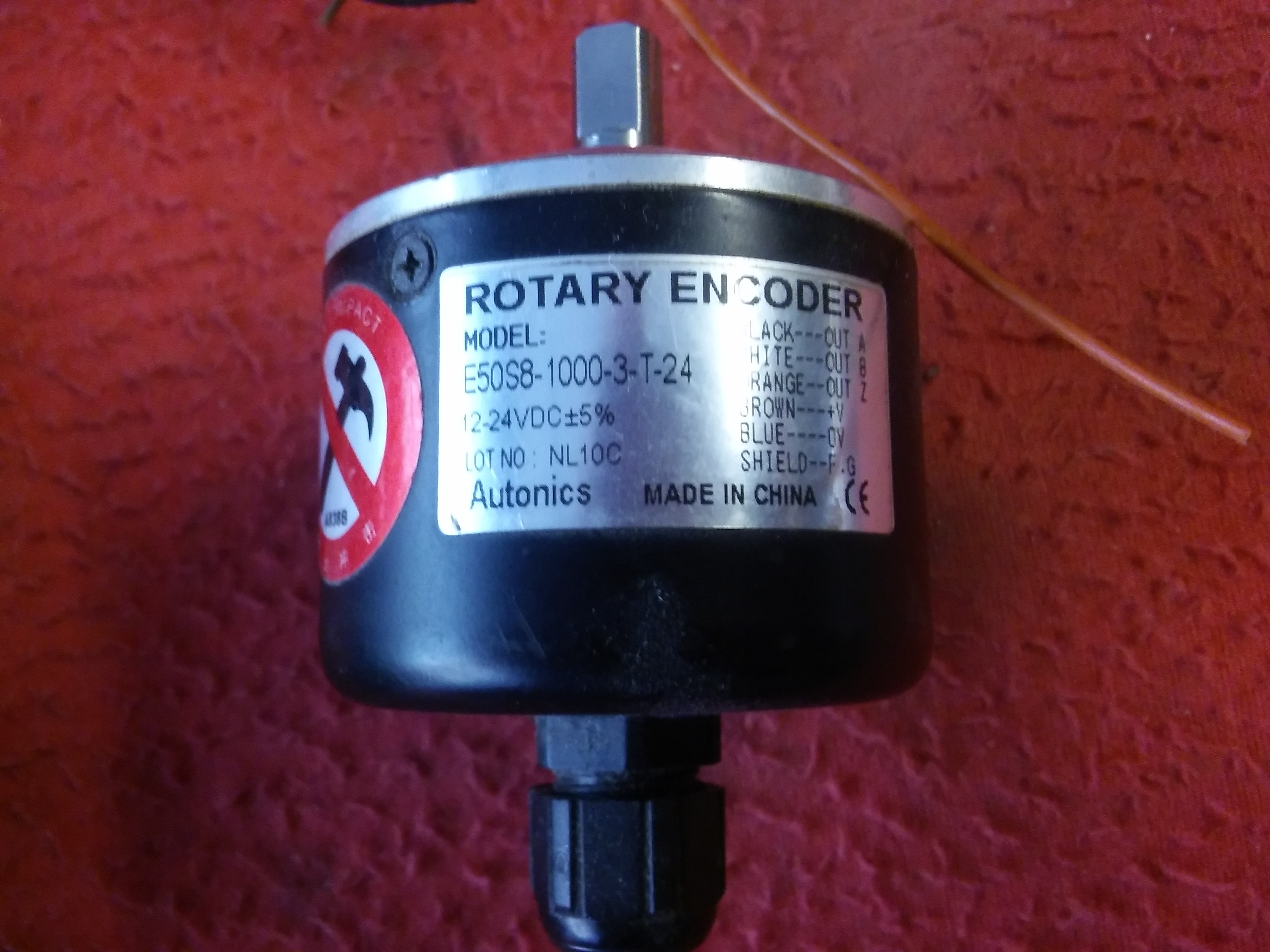 ROTARY E50S8-1000-3-T-24 12-24VDC 50MM MİL 1000PPR ARTIRIMLI ENCODER