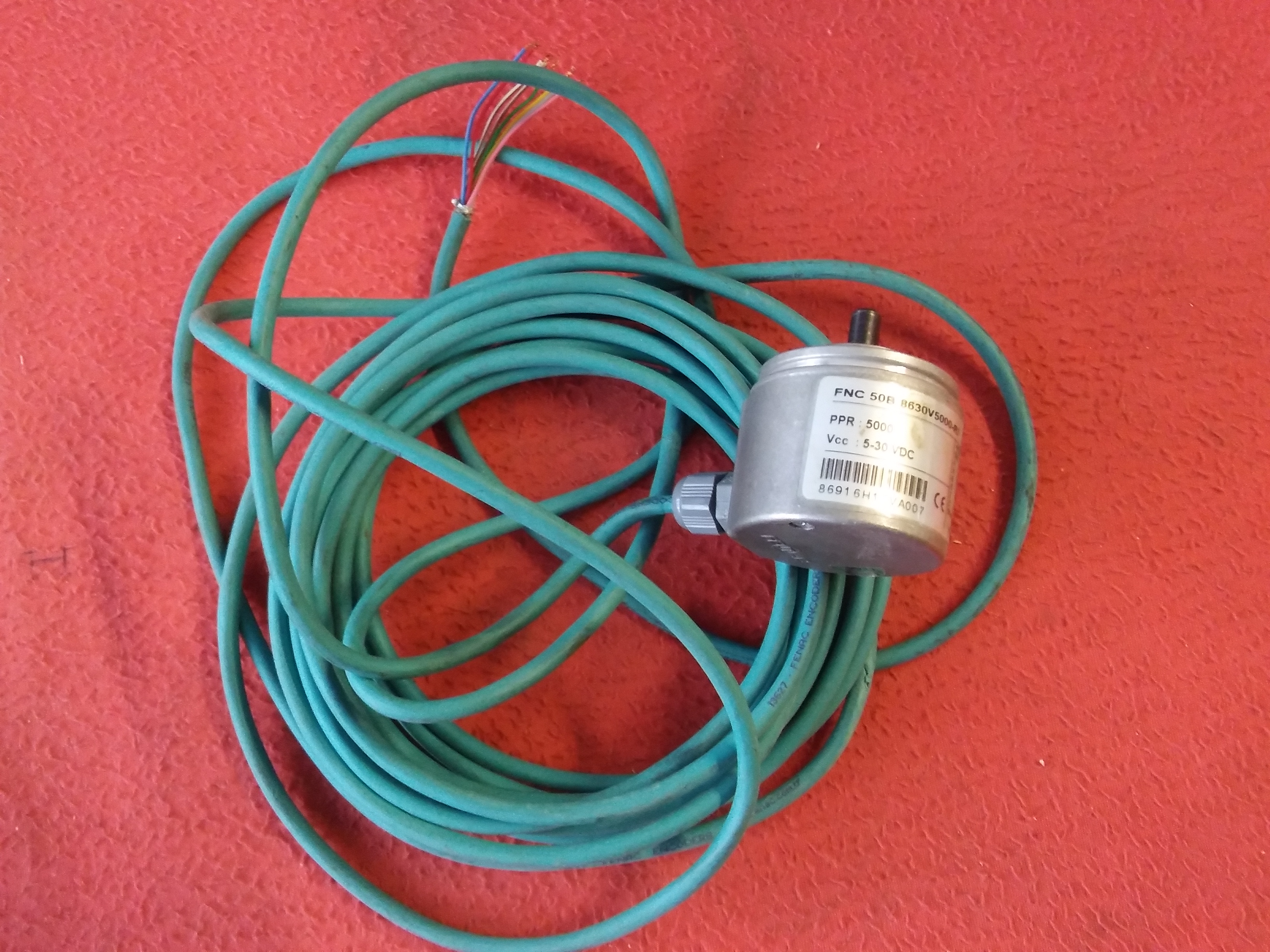 FENAC FNC 50B 8630V5000-R7 5000 PPR 5000PPR 5-30VDC 50MM MİL ARTIRIMLI ENCODER
