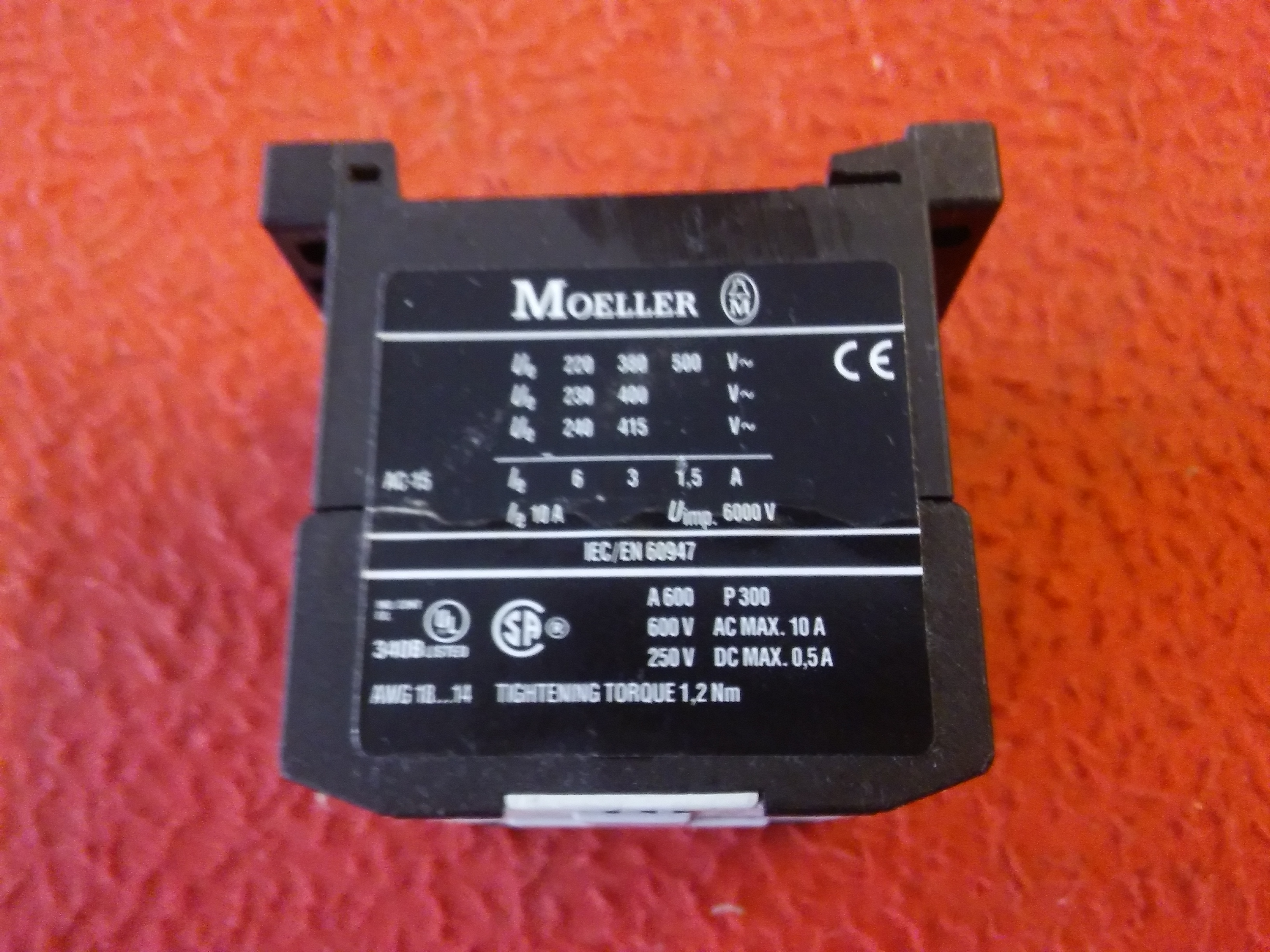 MOELLER DIL ER-22-G 2NO 2NC 24VDC RÖLE KONTAKTÖR