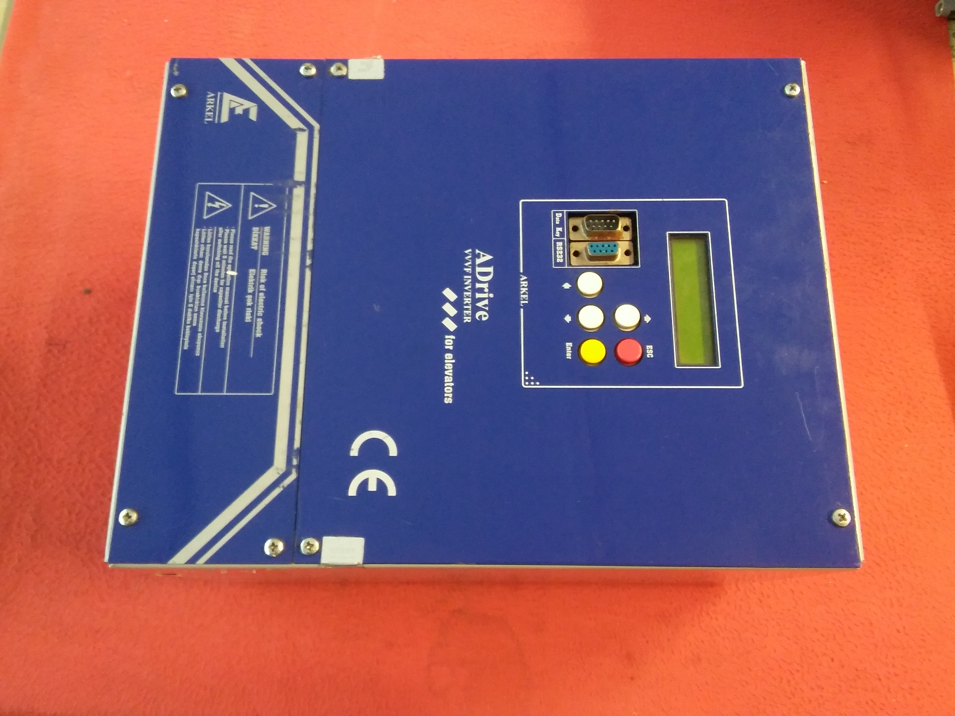 ARKEL ADRİVE 2B17A ADRİVE-2B17A ADRİVE2B17A 1001480 49613-4B75-D ADRİVE VVVF INVERTER  ADRİVE 7,5KW SÜRÜCÜ