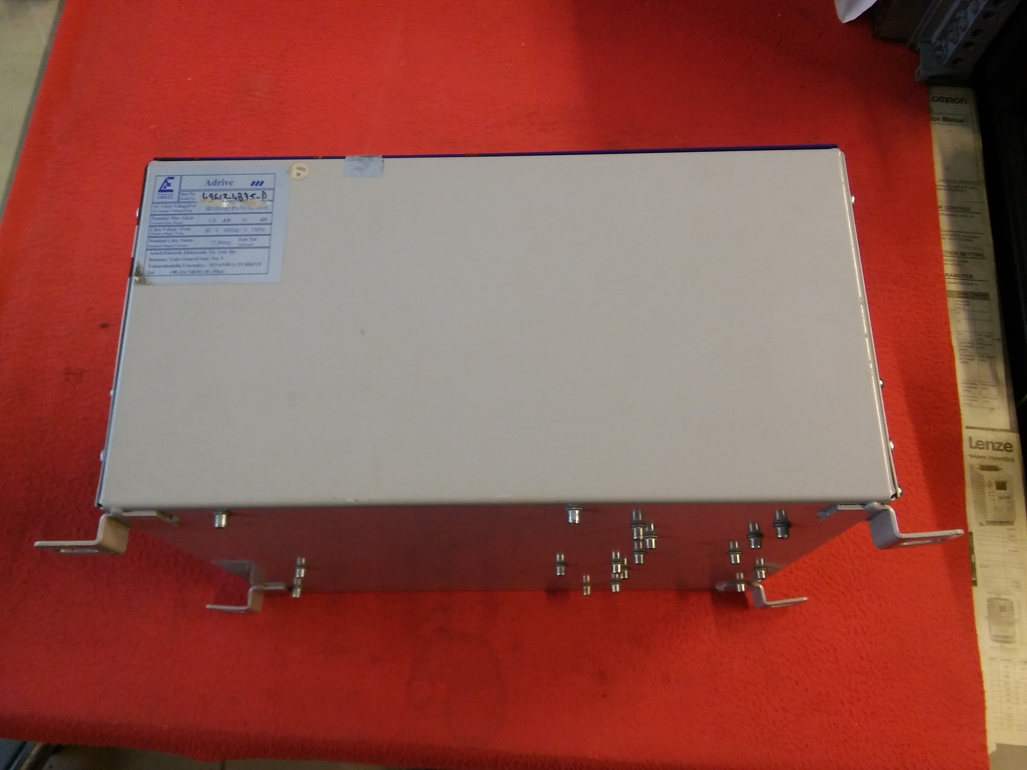 ARKEL ADRİVE 2B17A ADRİVE-2B17A ADRİVE2B17A 1001480 49613-4B75-D ADRİVE VVVF INVERTER  ADRİVE 7,5KW SÜRÜCÜ