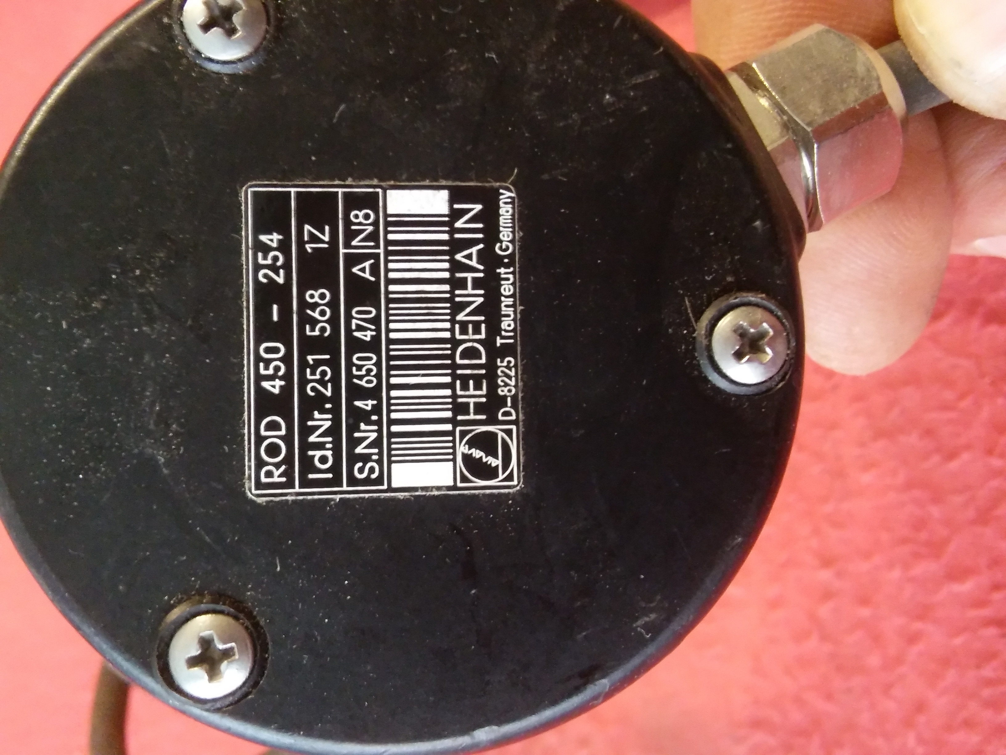 HEIDENHAIN ROD 450-254 251 568 1Z ENCODER 9 PİMLİ KONNEKTÖR İLE BİRLİKTE