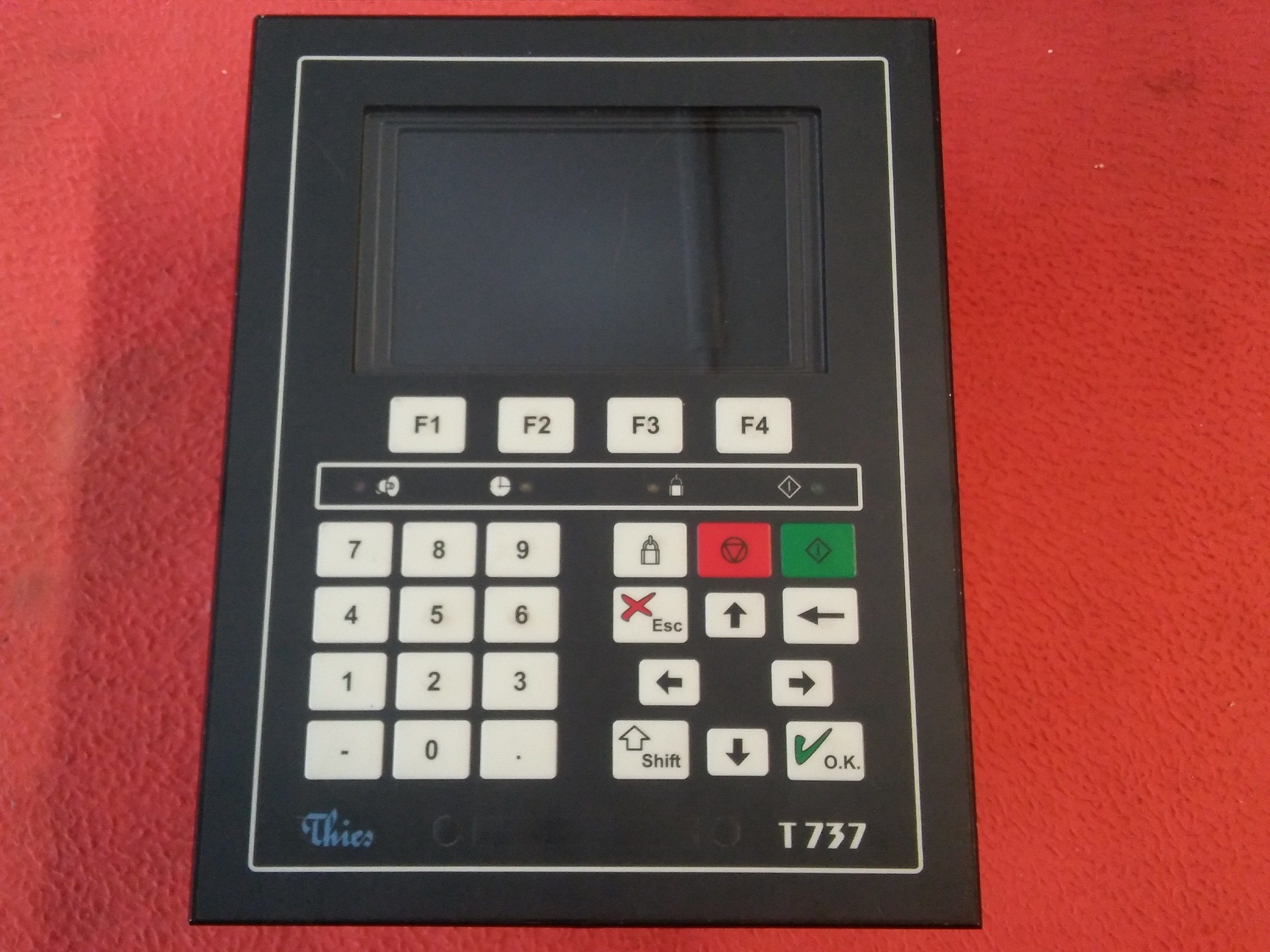 SETEX SECOM 737/05 737 1572 T737 OPARETÖR PANEL