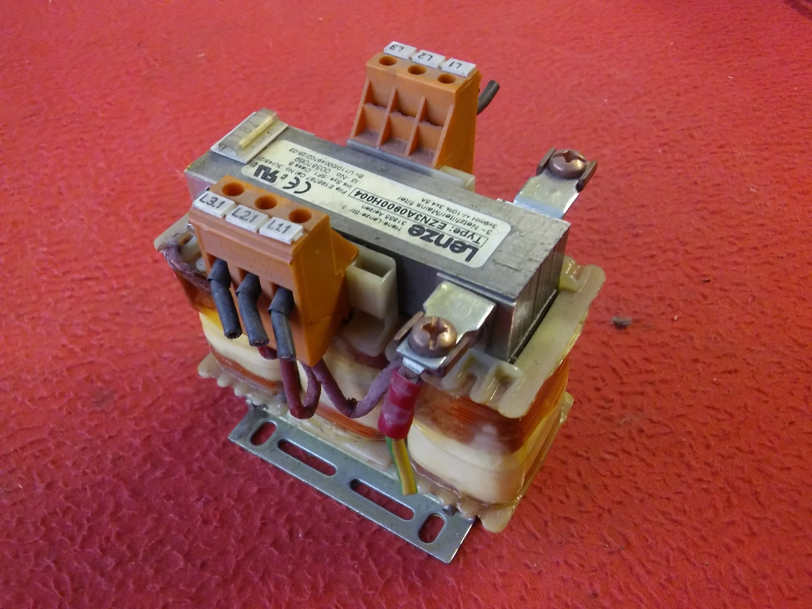 LENZE EZN3A0900H004 387069 R S T ŞEBEKE FİLİTRESİ 