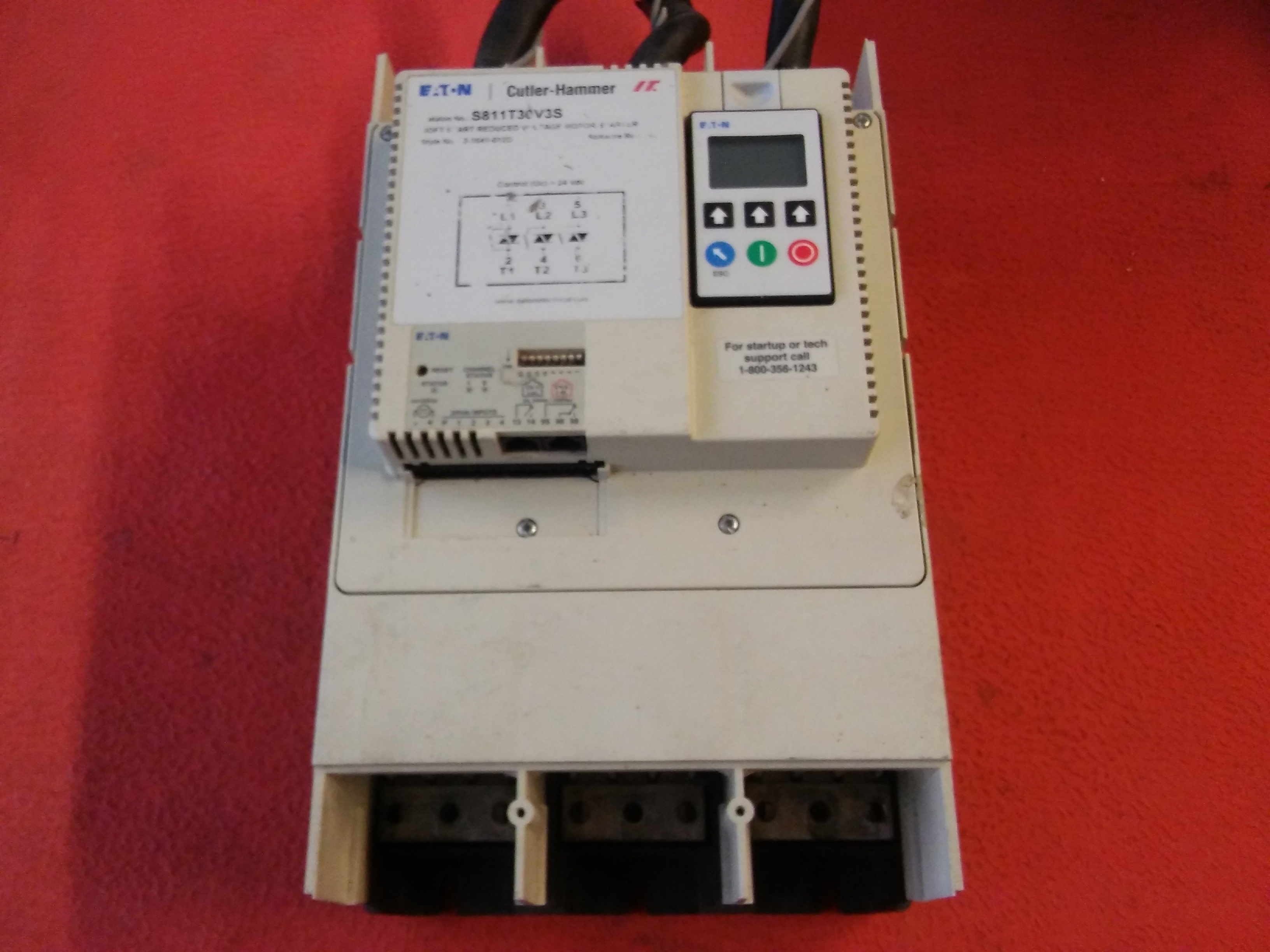 EATON S811T30V3S 1-800-356-1243 3-1641-012D 304A 160KW SOFTSTARTER YUMUŞAK YOL VERME