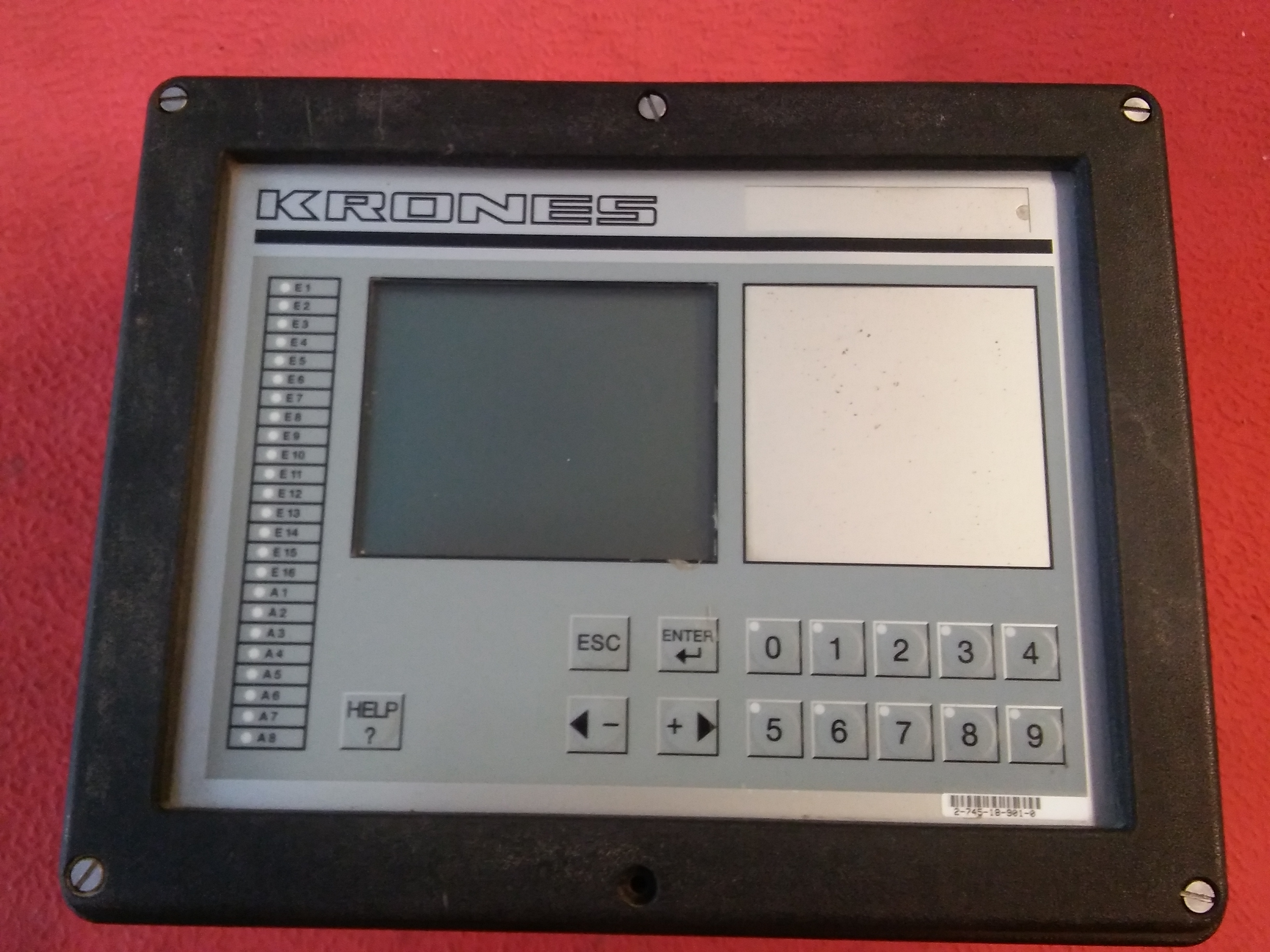 KRONES 2-745-18-901-0 45856 HMI OPARATOR PANEL