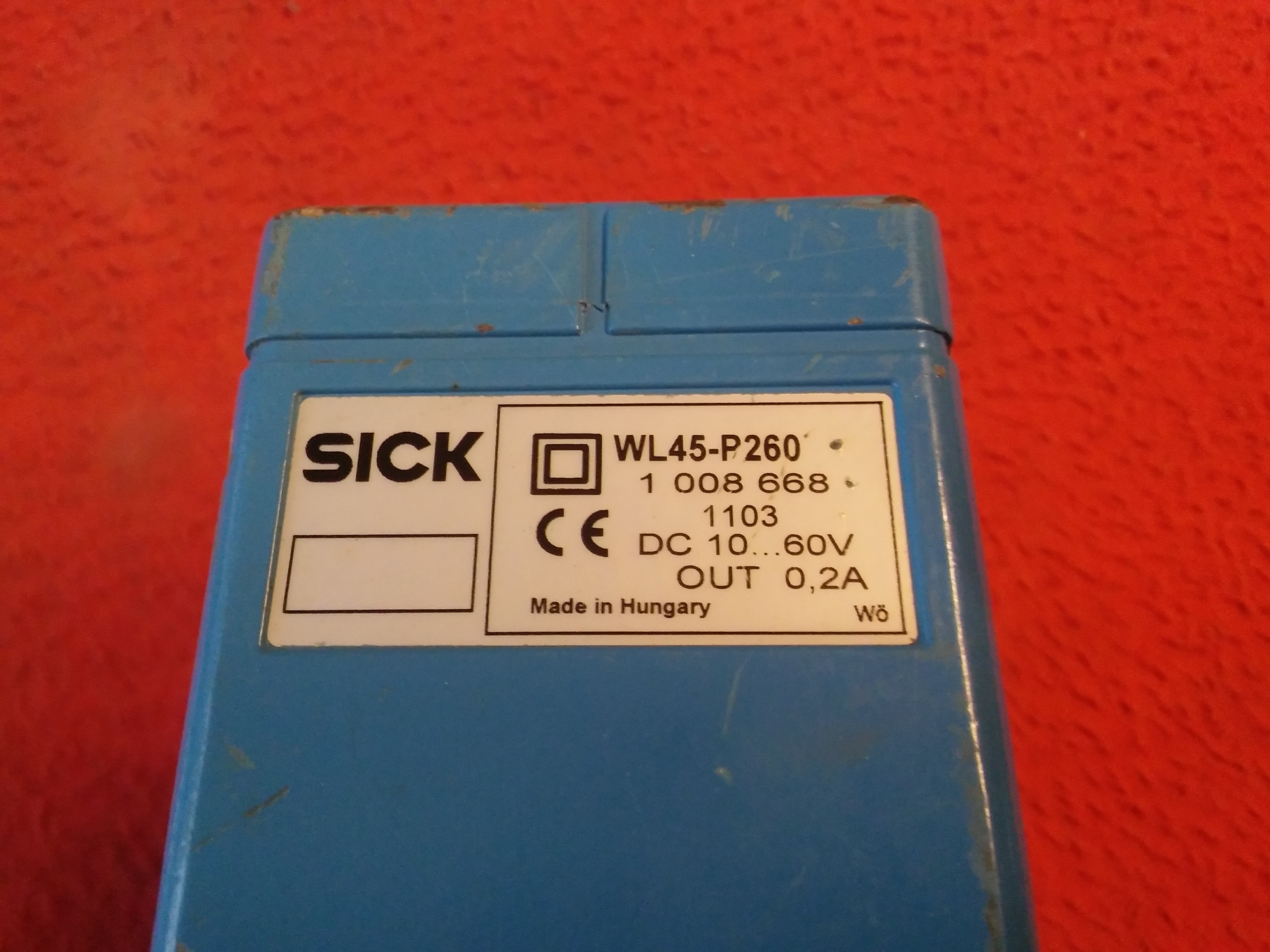 SICK WL45-P260 FOTOSEL SENSÖR