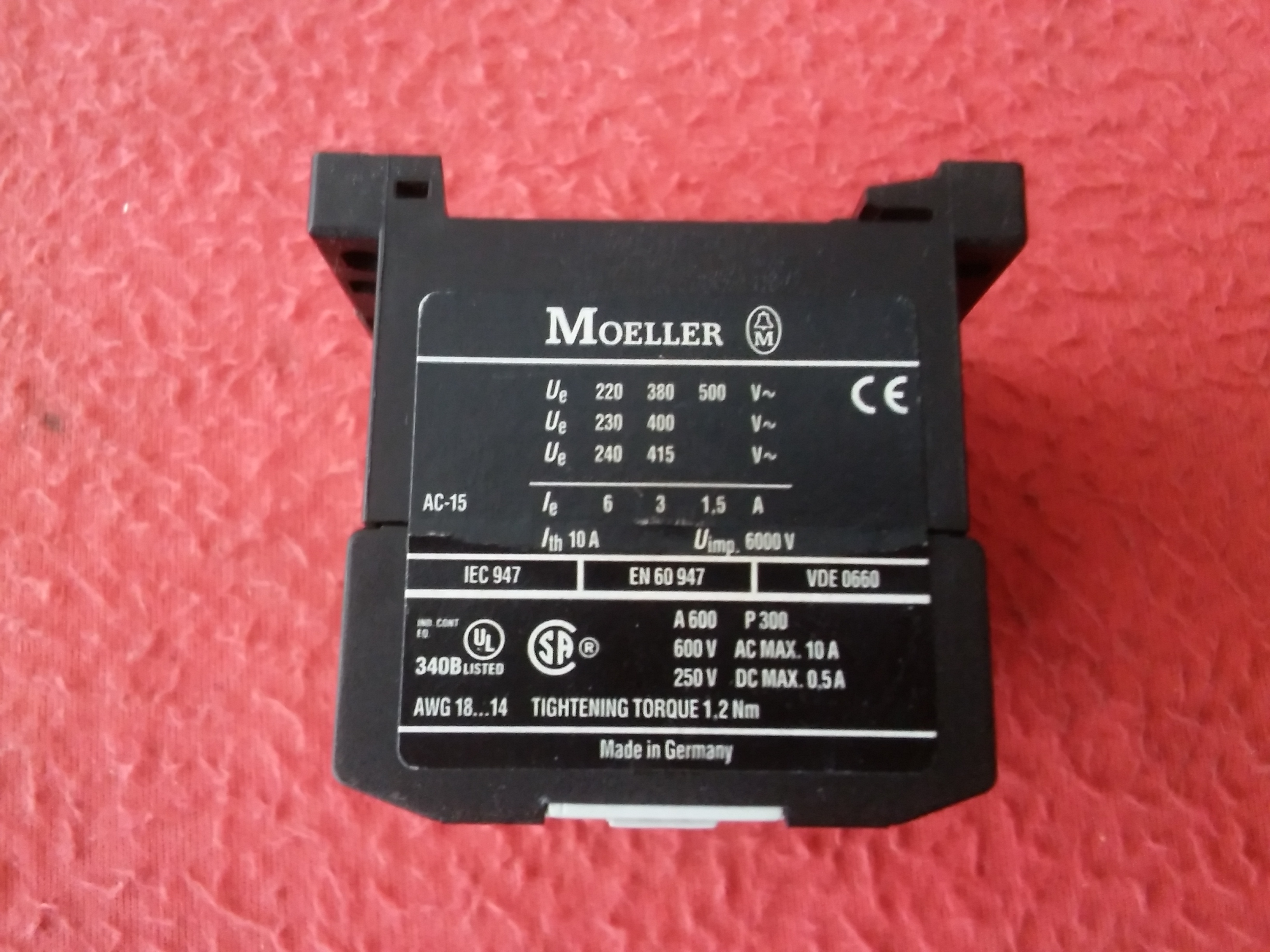 MOELLER DIL ER-40-G EATON DILER-40-G 4NO 24VDC KONTAK BOBİNLİ KONTAKTÖR