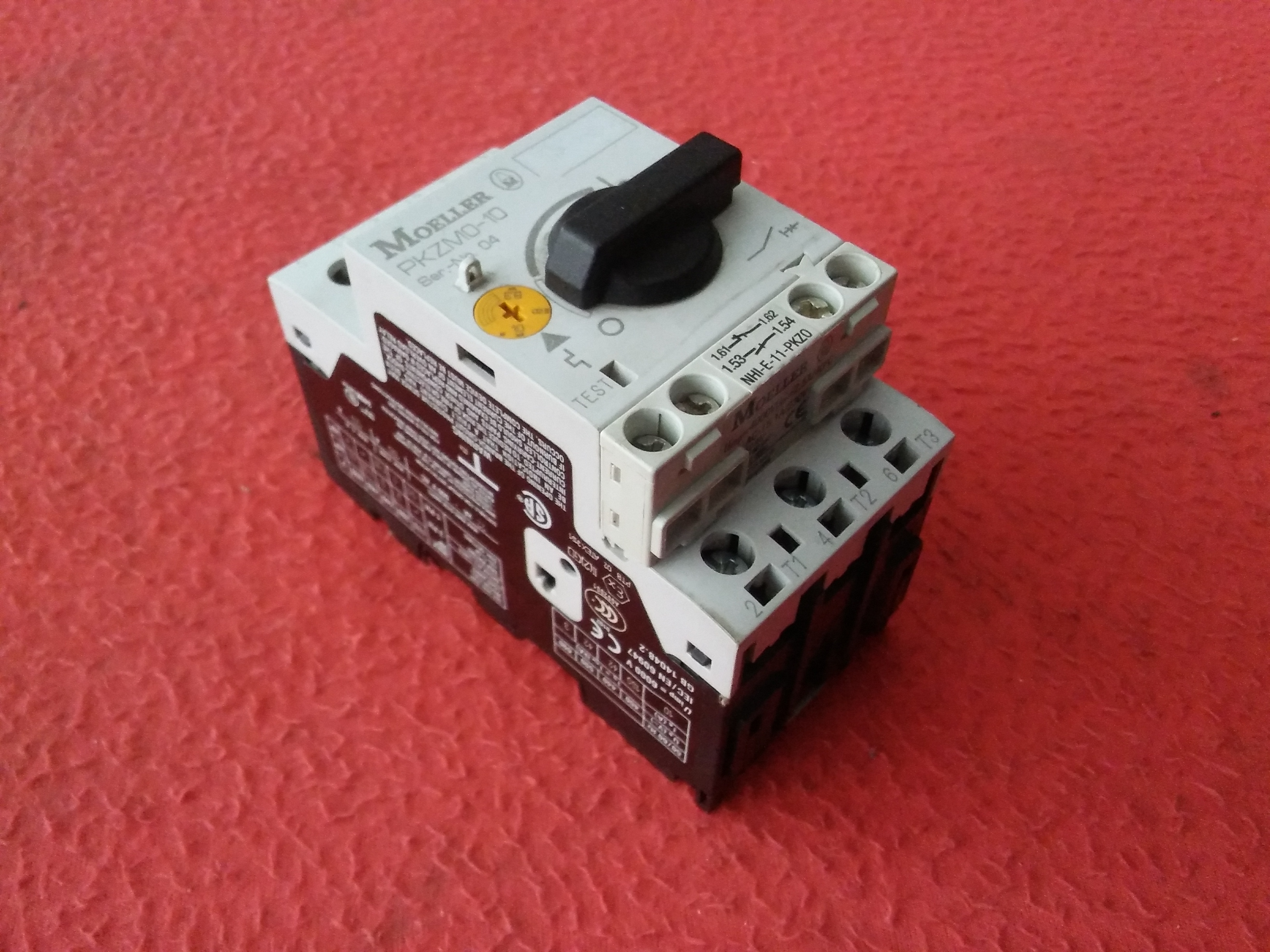 MOELLER PKZM0-10 EATON PKZM0-10-EA 6,3-10A MOTOR KORUMA ŞALTER TİPİ