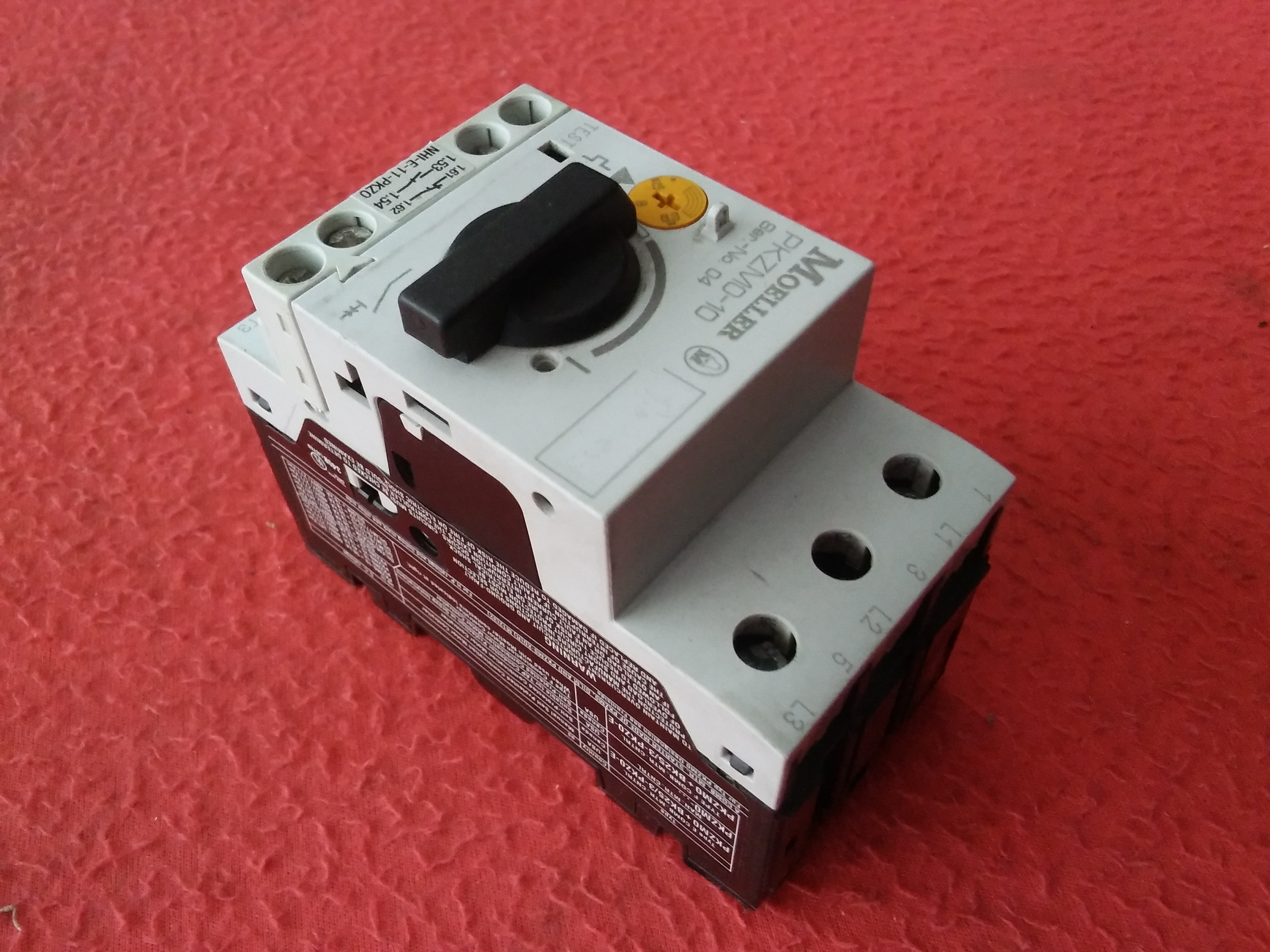 MOELLER PKZM0-10 EATON PKZM0-10-EA 6,3-10A MOTOR KORUMA ŞALTER TİPİ