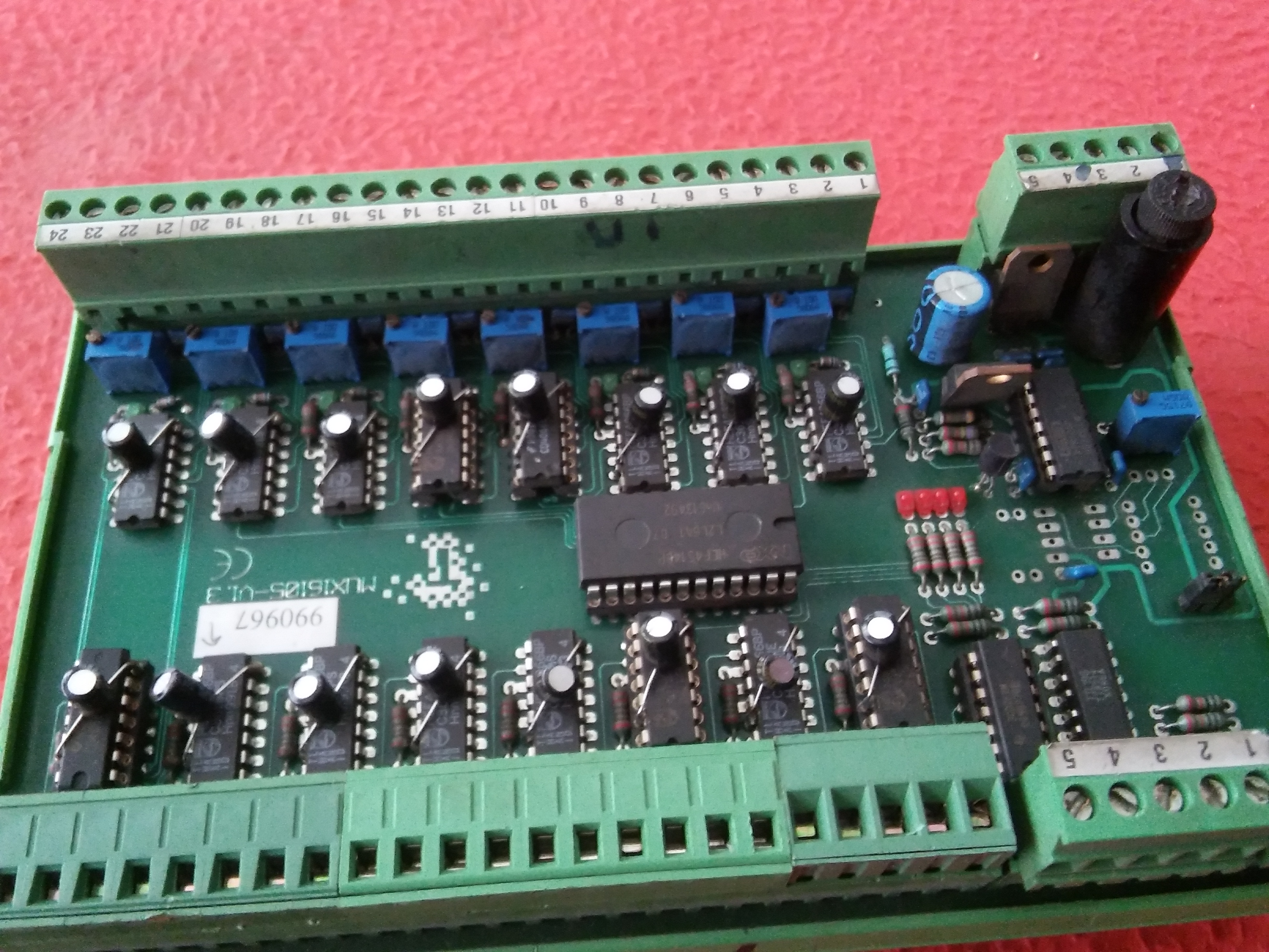 TANIMSIZ İLETİŞİM KARTI T MUX16105-V1-3 990967 KONTROL KARTI